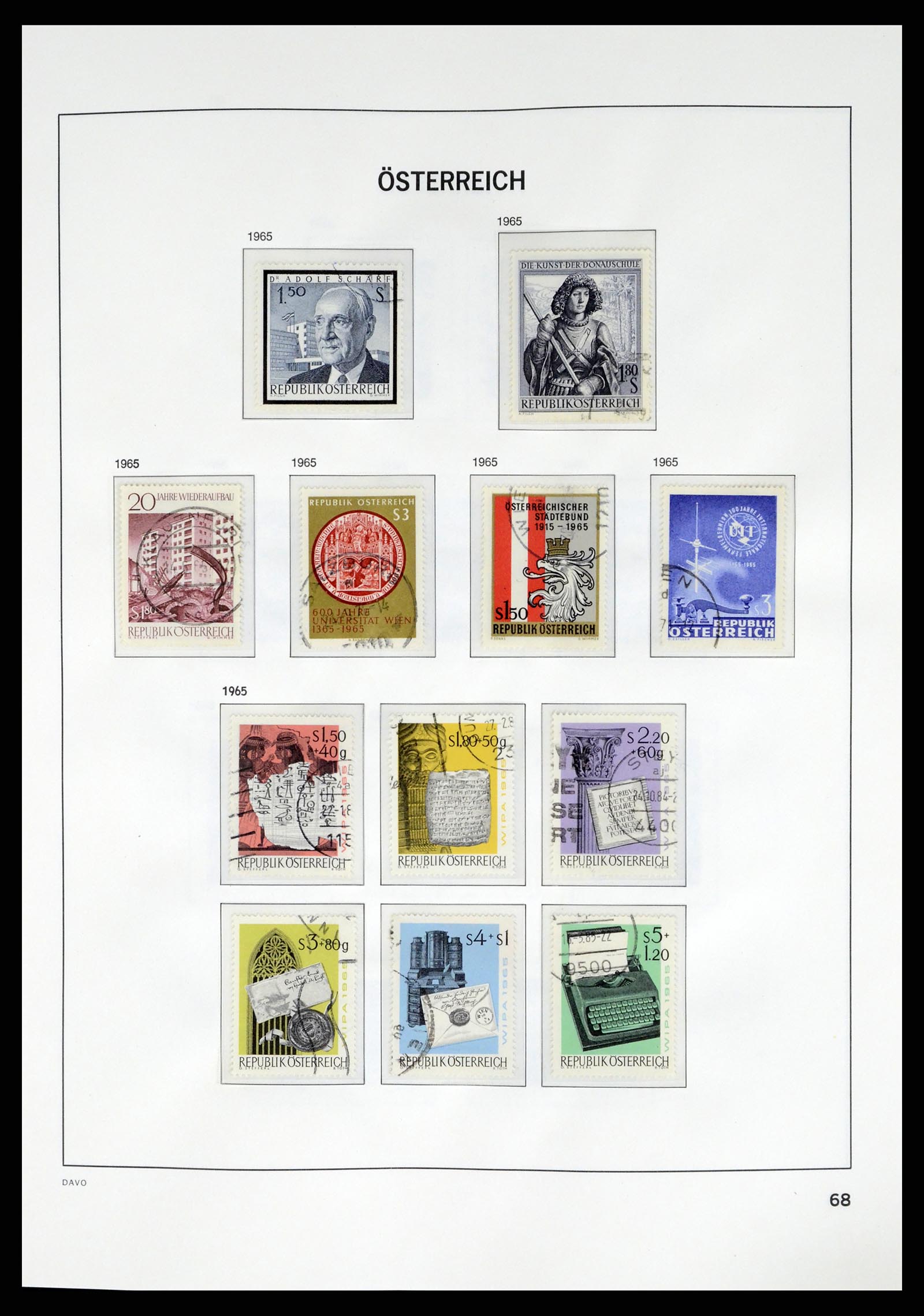 37675 078 - Stamp collection 37675 Austria 1850-2019!