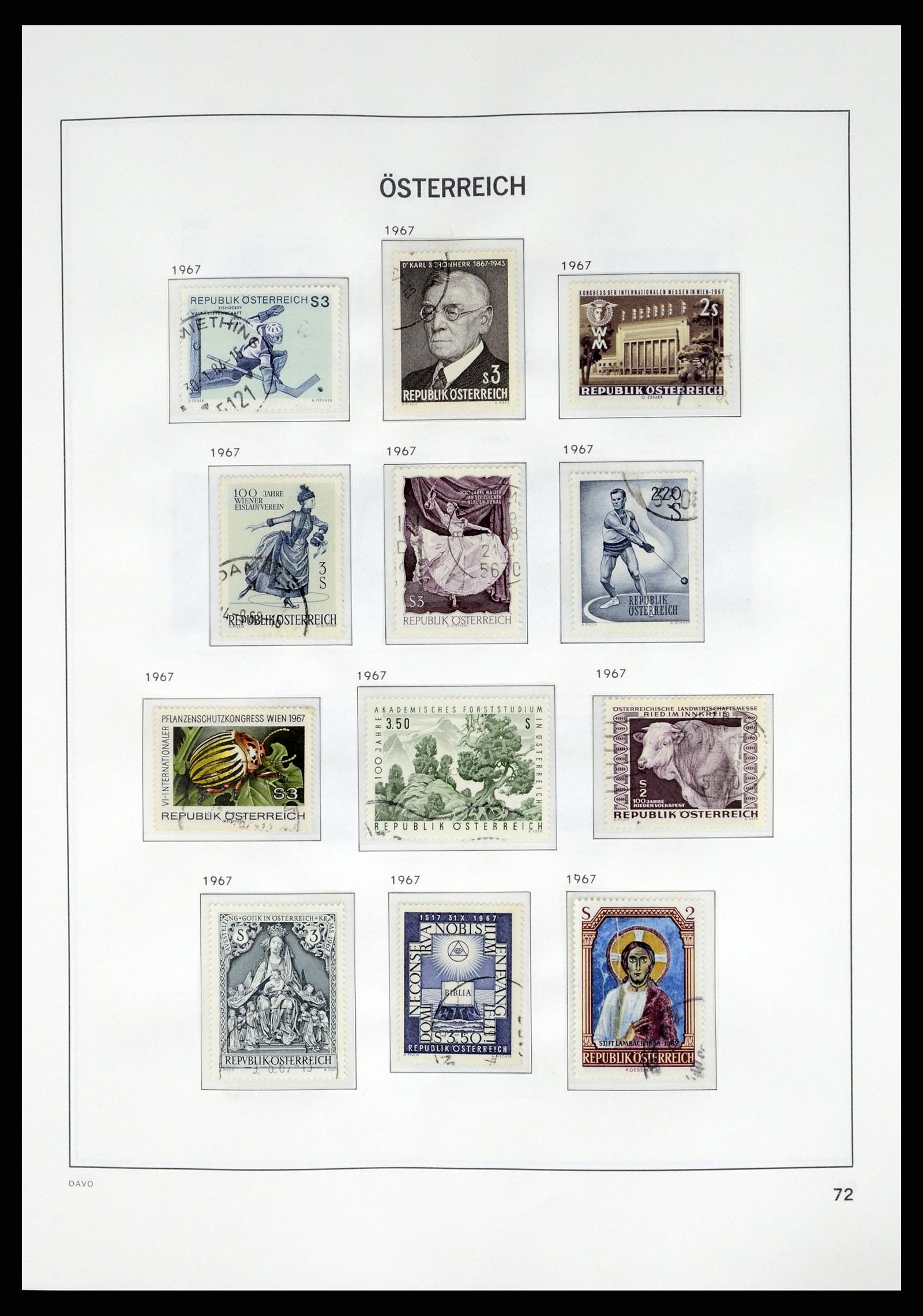 37675 082 - Stamp collection 37675 Austria 1850-2019!