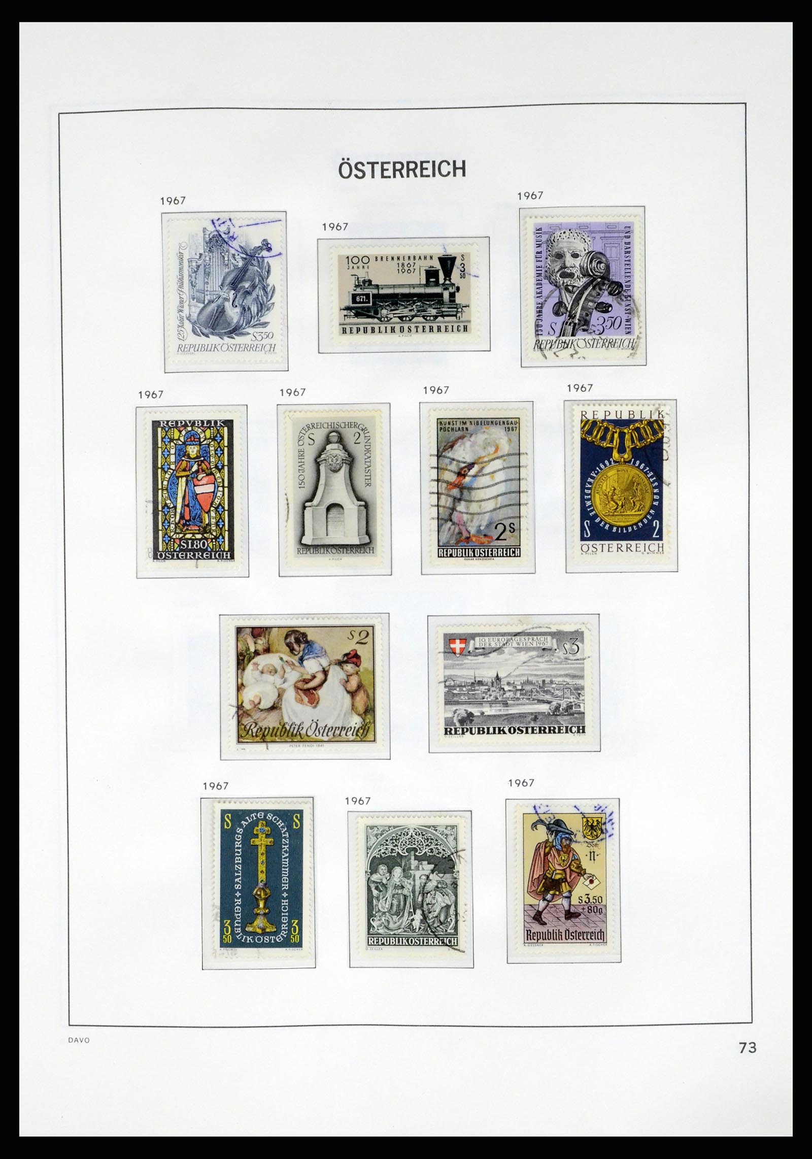 37675 083 - Stamp collection 37675 Austria 1850-2019!