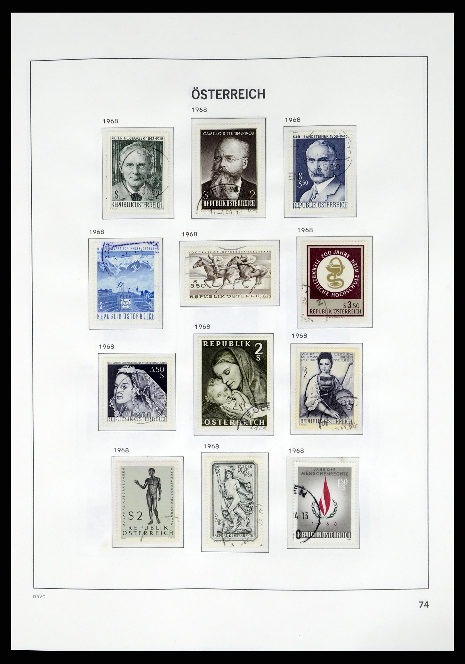 37675 084 - Stamp collection 37675 Austria 1850-2019!