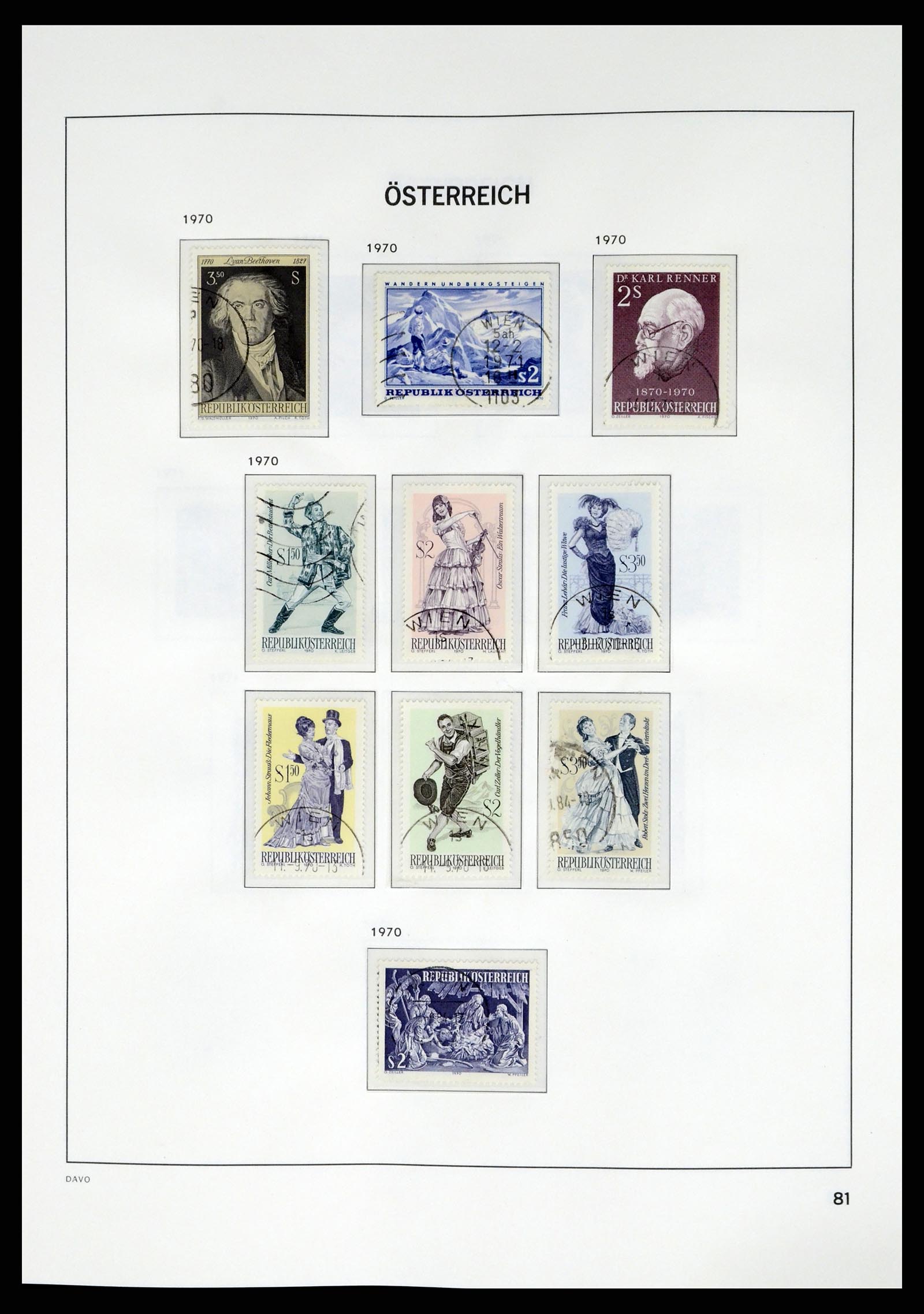 37675 091 - Stamp collection 37675 Austria 1850-2019!