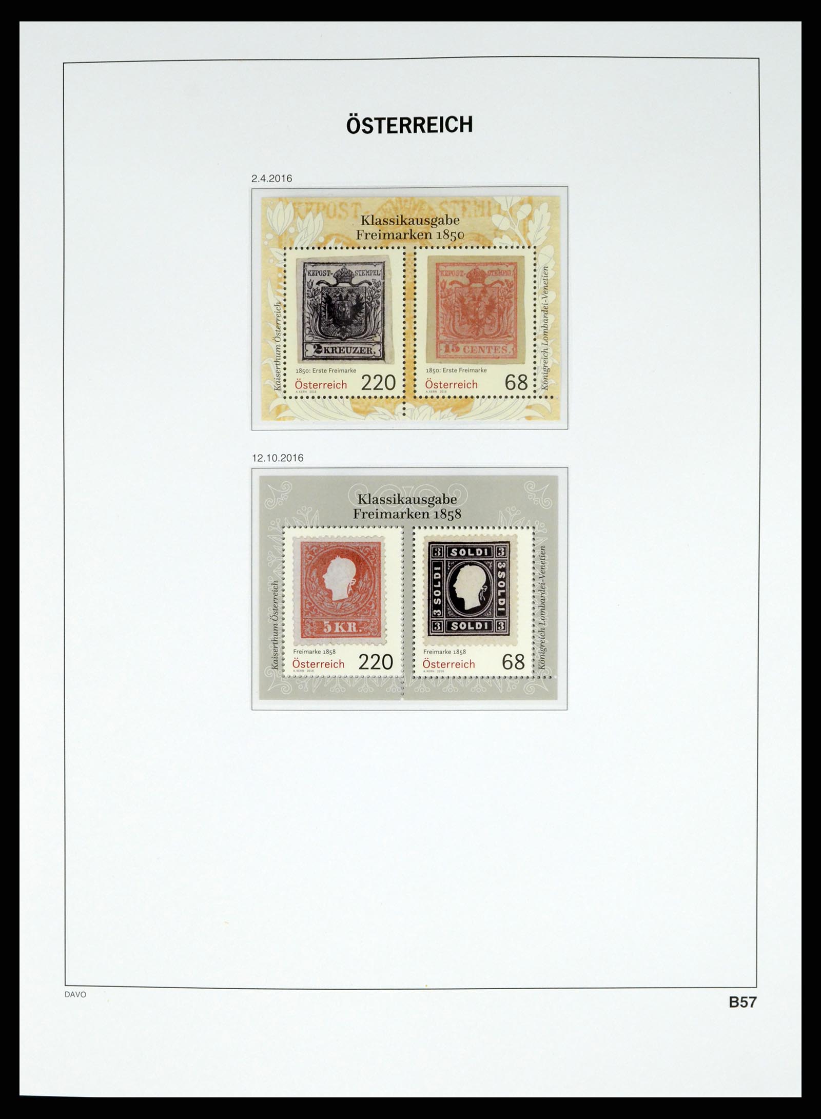 37675 416 - Stamp collection 37675 Austria 1850-2019!