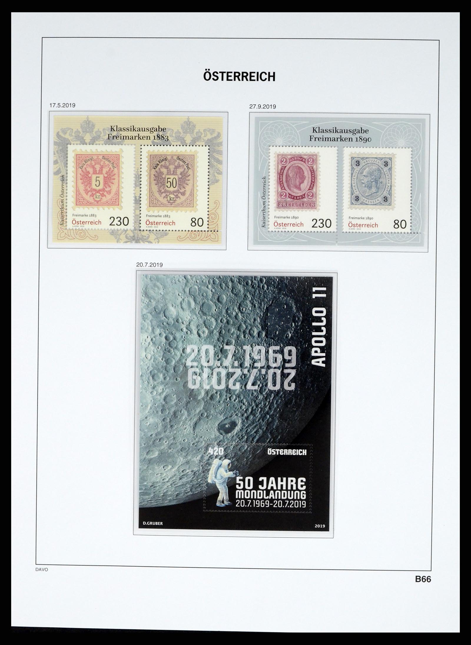 37675 425 - Stamp collection 37675 Austria 1850-2019!
