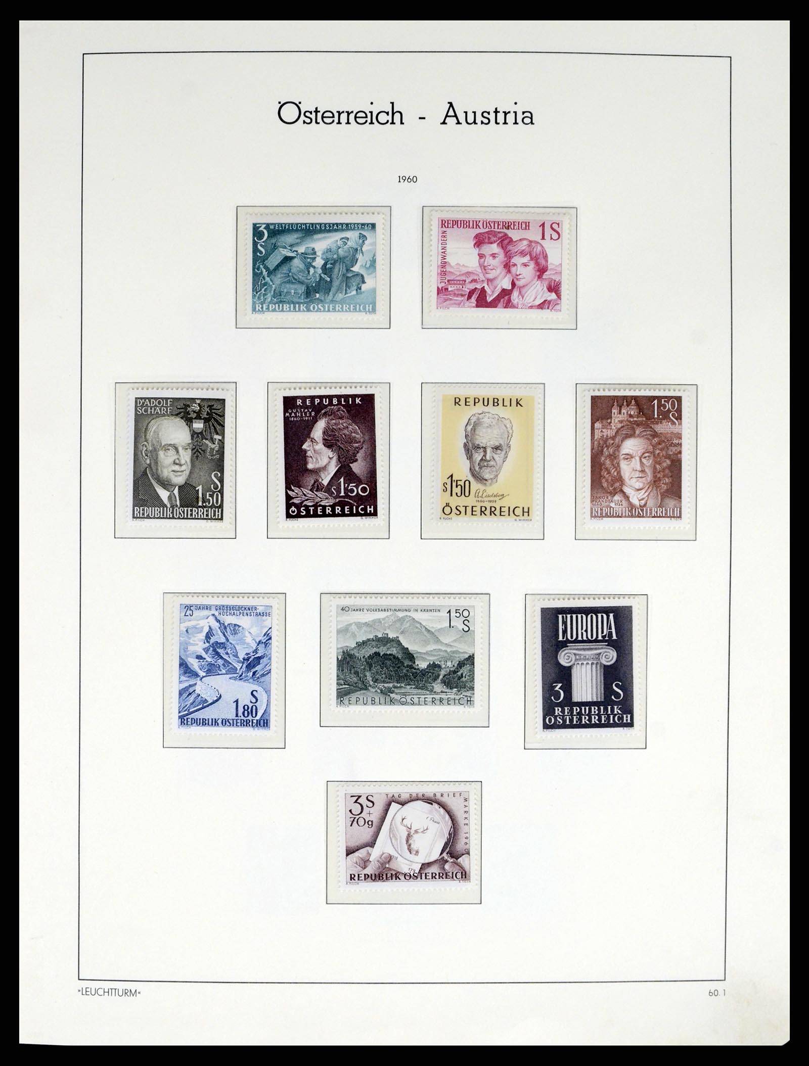 37681 001 - Postzegelverzameling 37681 Oostenrijk 1960-2018!