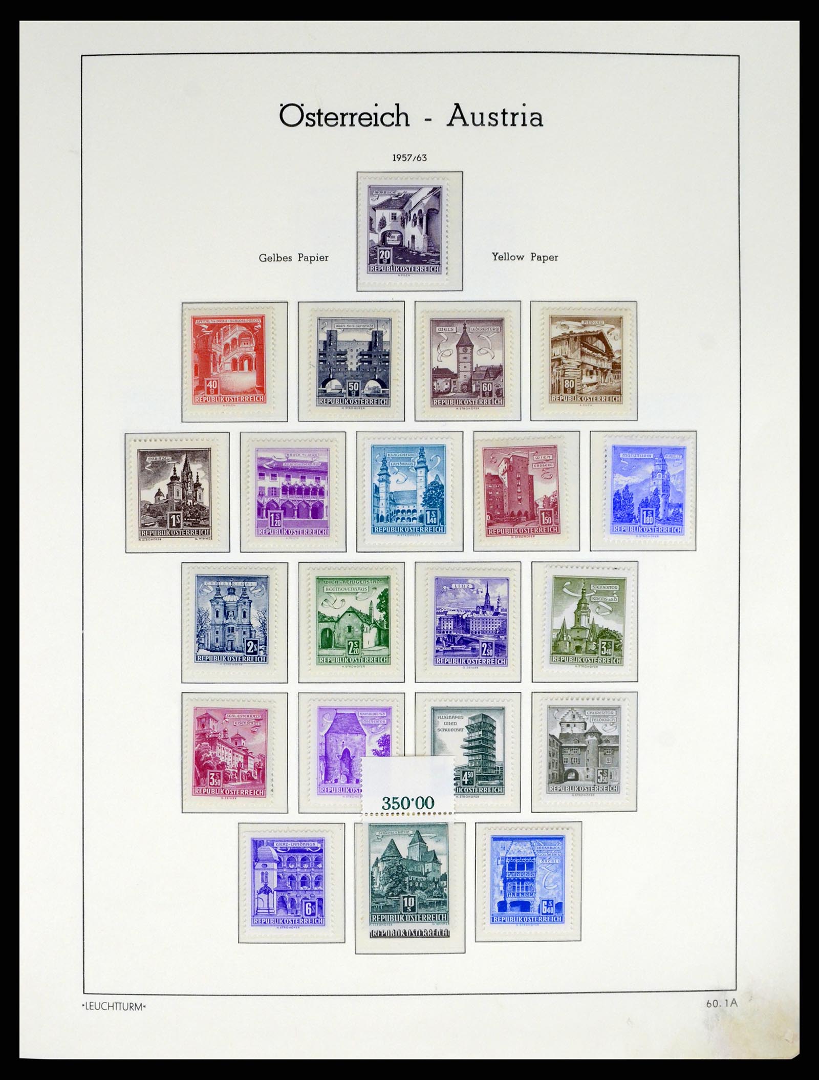 37681 002 - Postzegelverzameling 37681 Oostenrijk 1960-2018!