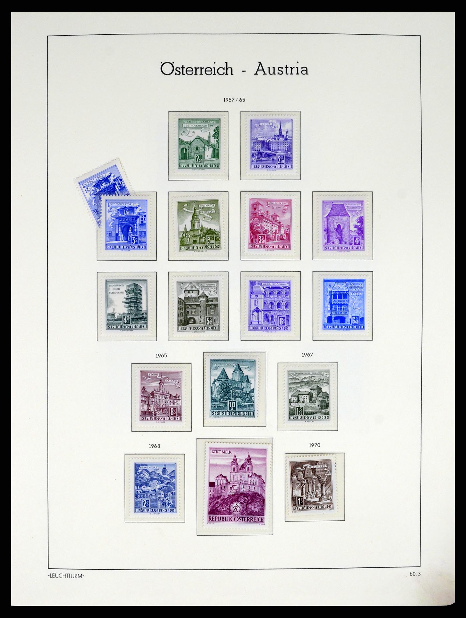 37681 004 - Postzegelverzameling 37681 Oostenrijk 1960-2018!