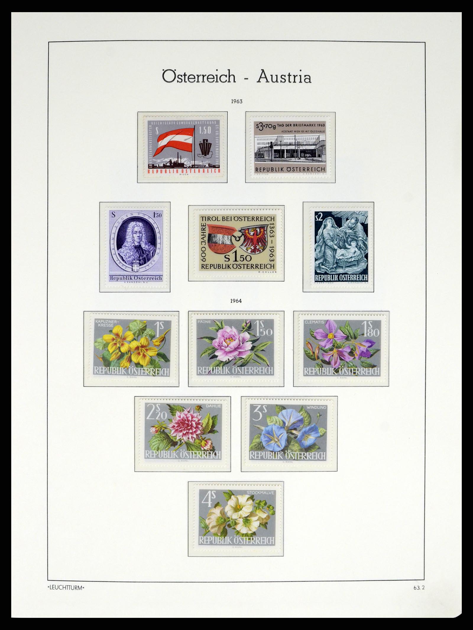 37681 010 - Postzegelverzameling 37681 Oostenrijk 1960-2018!