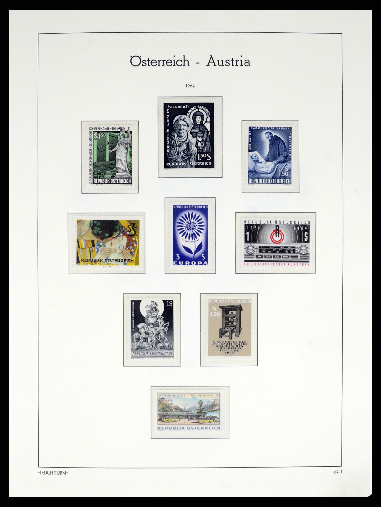 37681 011 - Postzegelverzameling 37681 Oostenrijk 1960-2018!