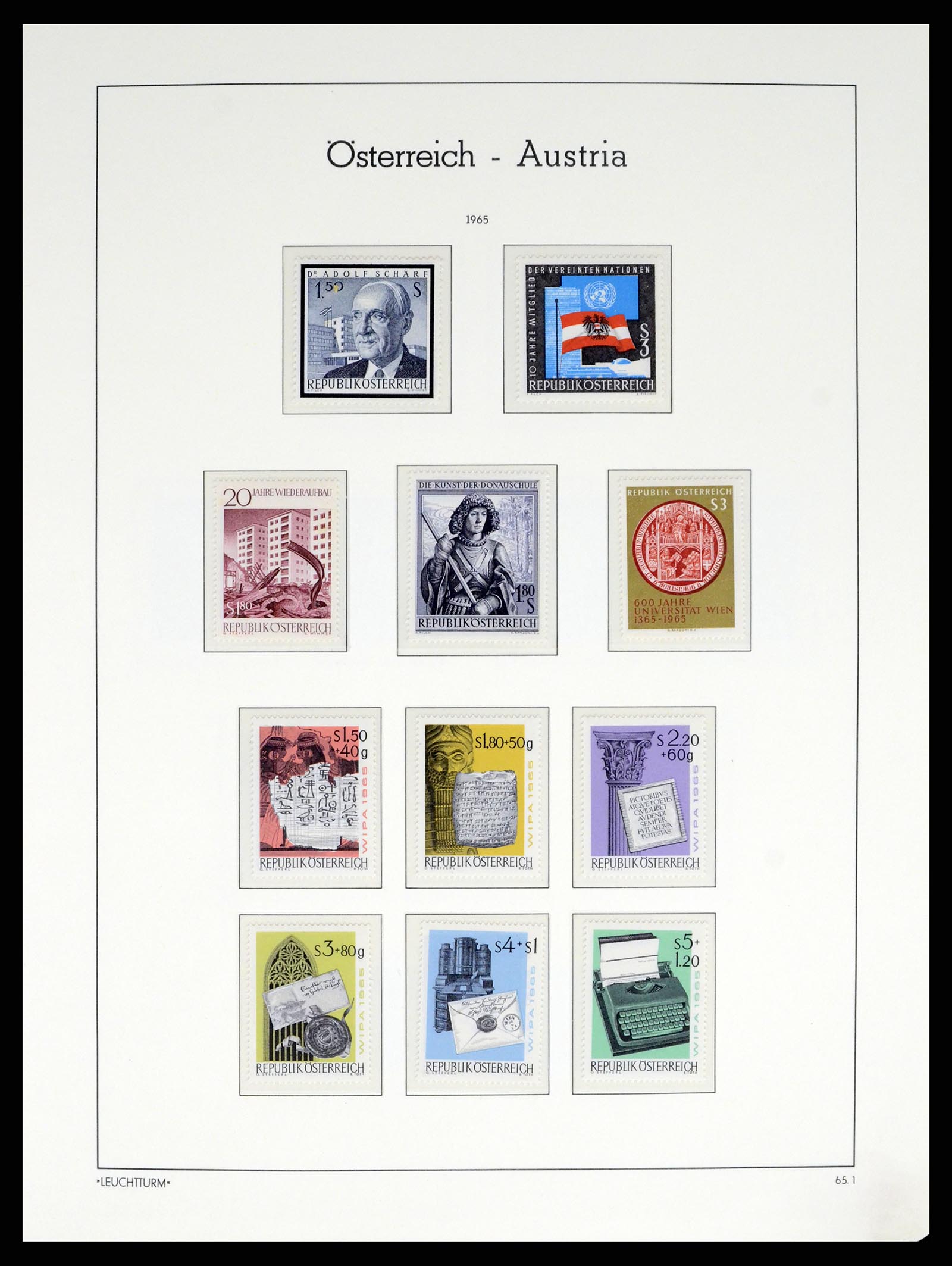 37681 014 - Postzegelverzameling 37681 Oostenrijk 1960-2018!