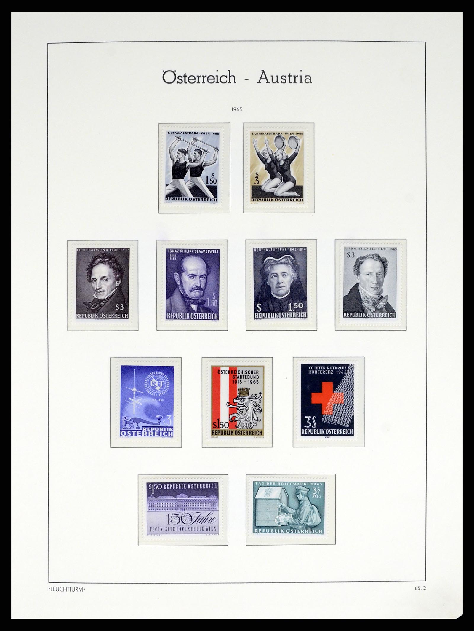 37681 015 - Postzegelverzameling 37681 Oostenrijk 1960-2018!