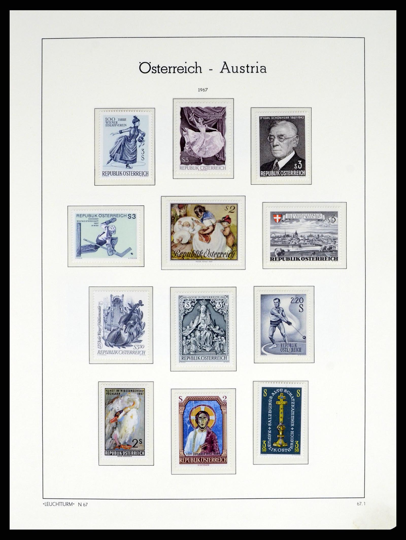 37681 019 - Stamp collection 37681 Austria 1960-2018!