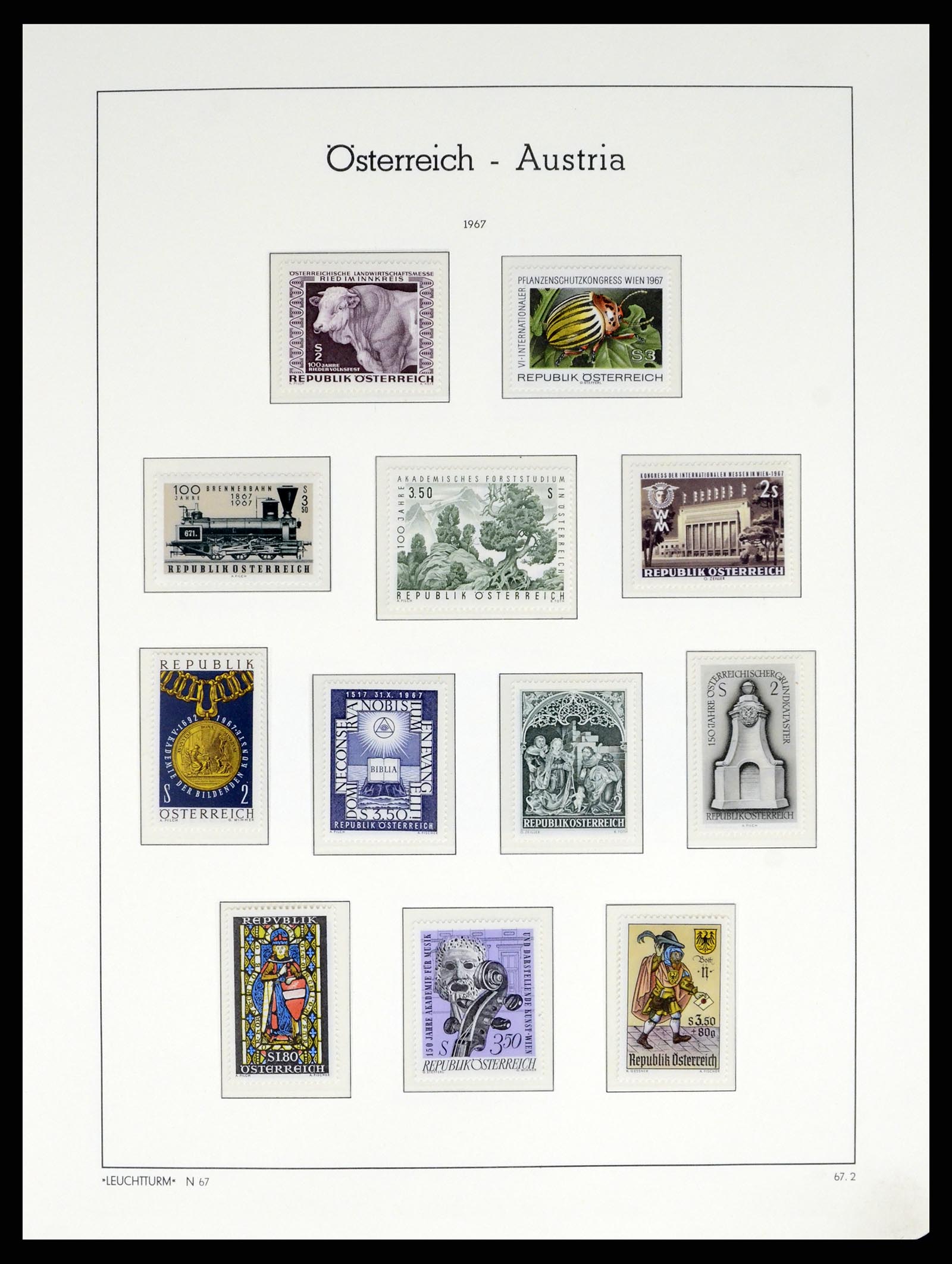 37681 020 - Stamp collection 37681 Austria 1960-2018!
