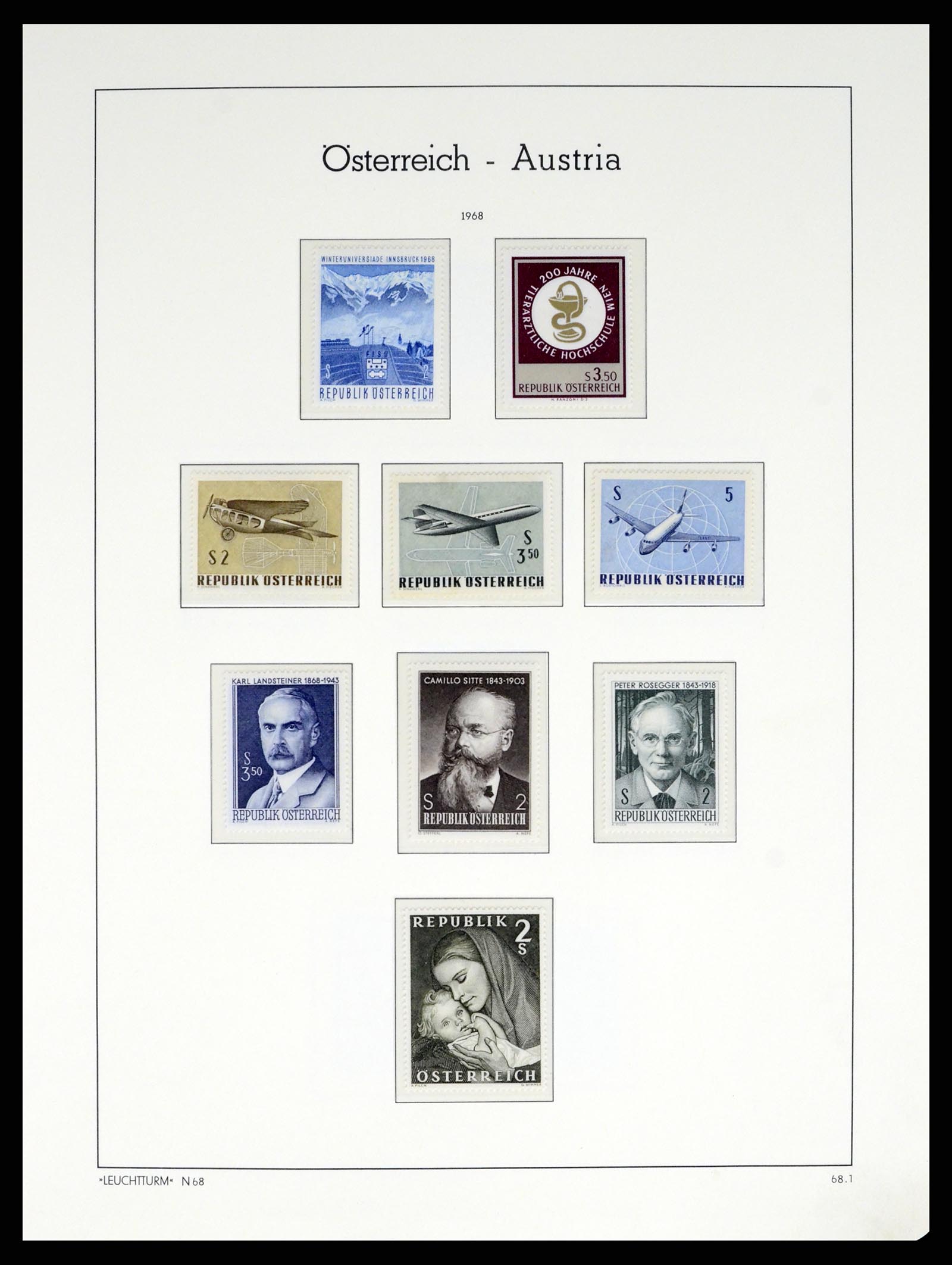 37681 021 - Postzegelverzameling 37681 Oostenrijk 1960-2018!