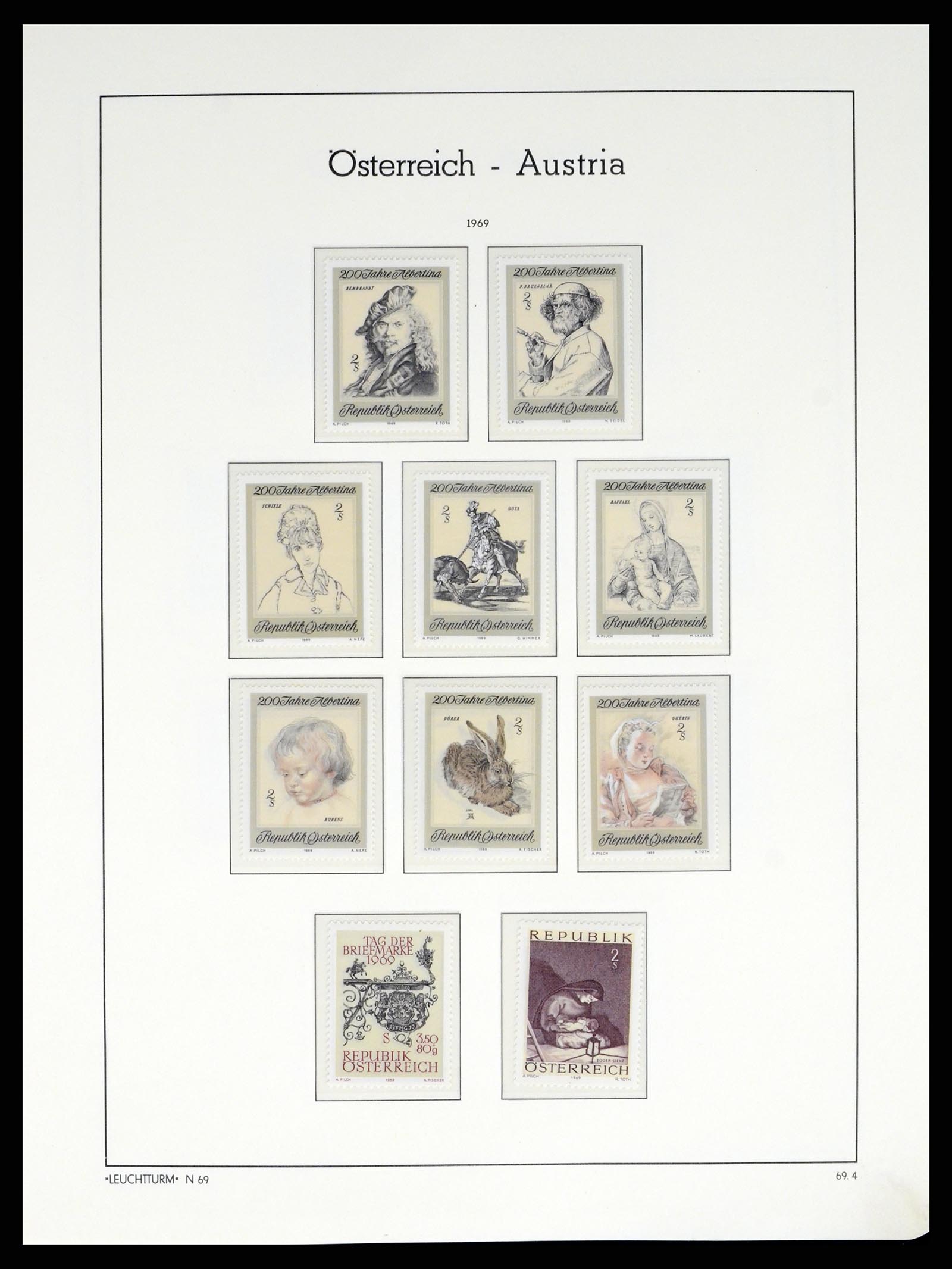 37681 028 - Postzegelverzameling 37681 Oostenrijk 1960-2018!