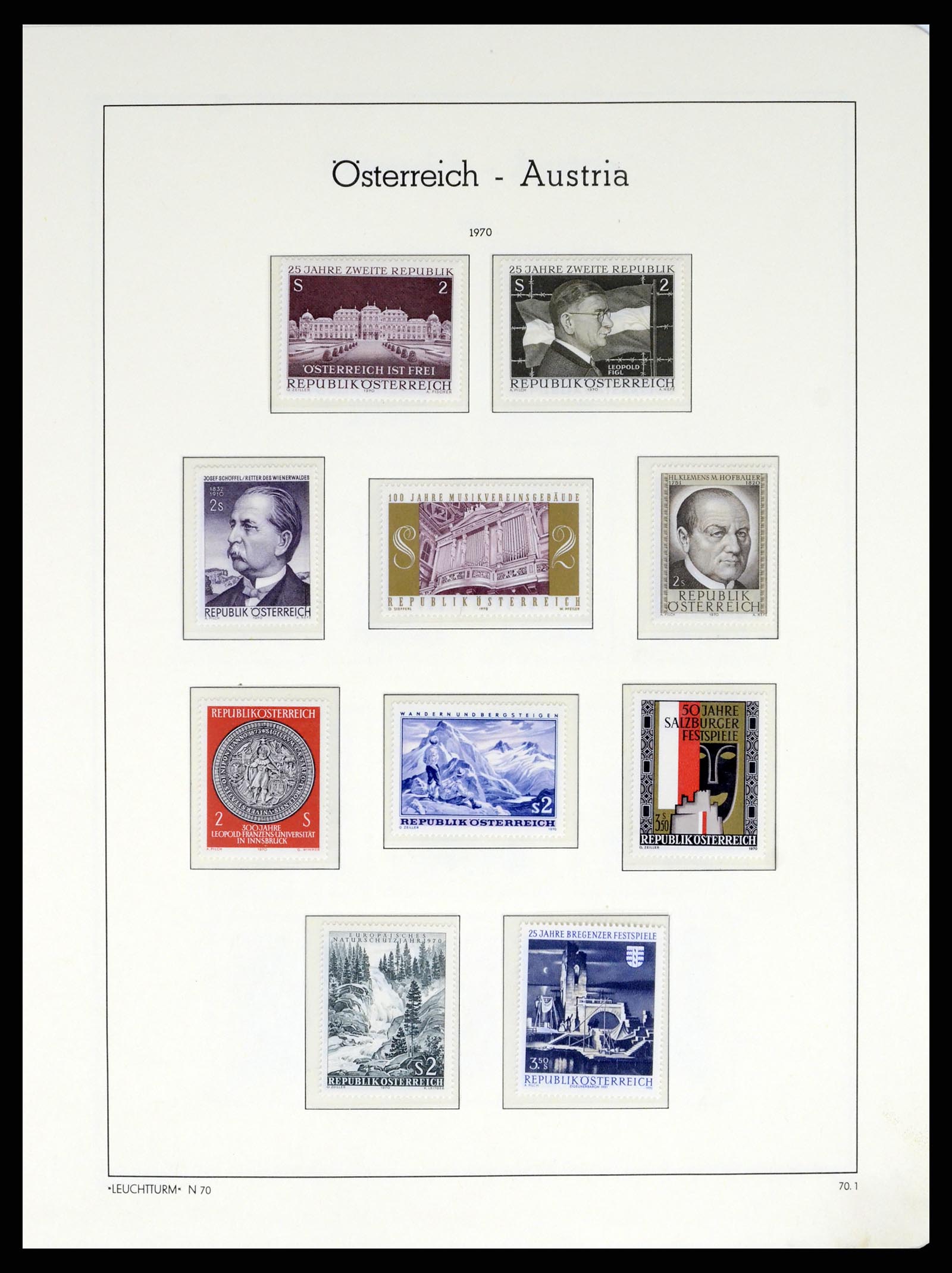 37681 029 - Stamp collection 37681 Austria 1960-2018!