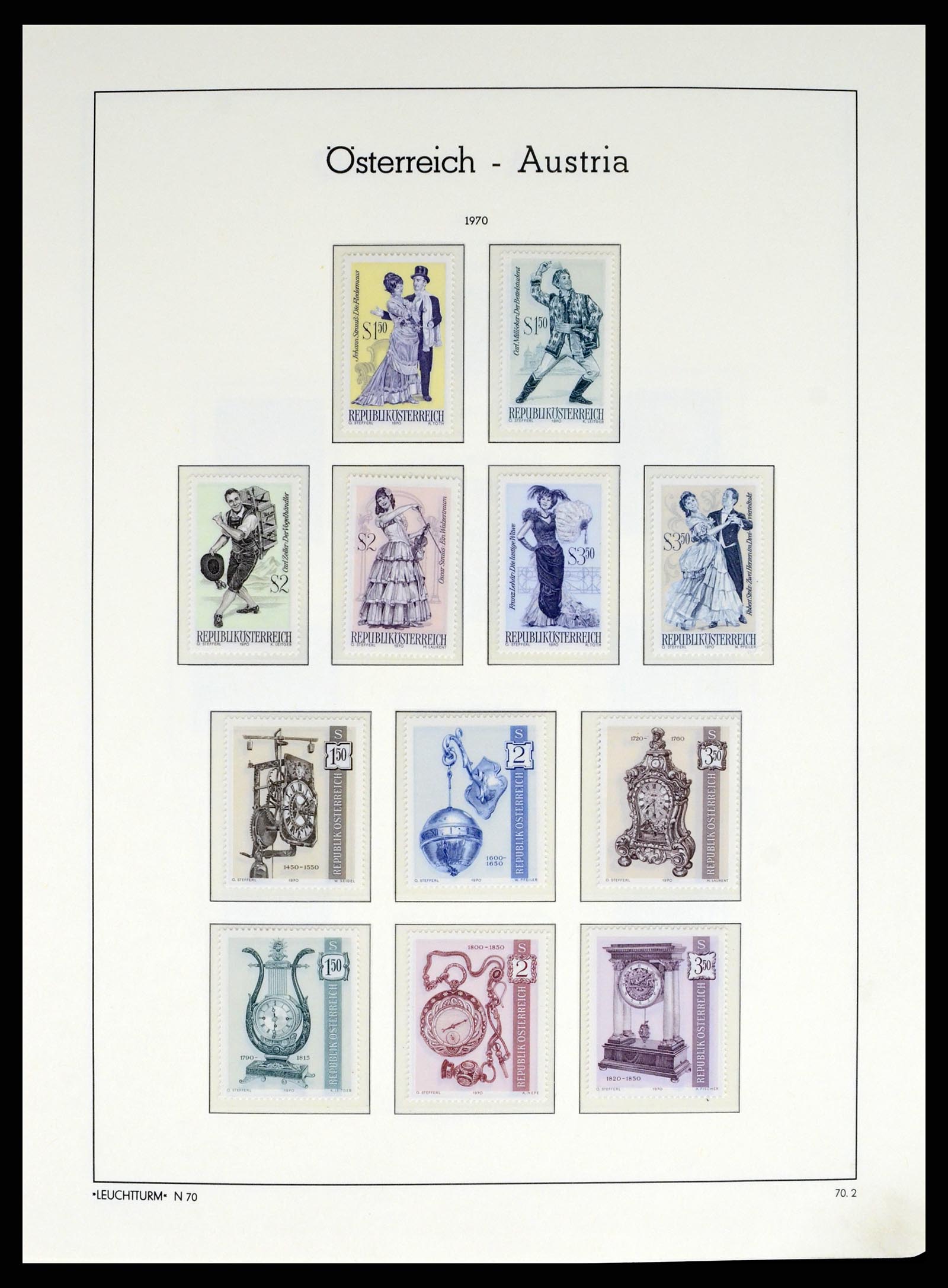 37681 030 - Postzegelverzameling 37681 Oostenrijk 1960-2018!