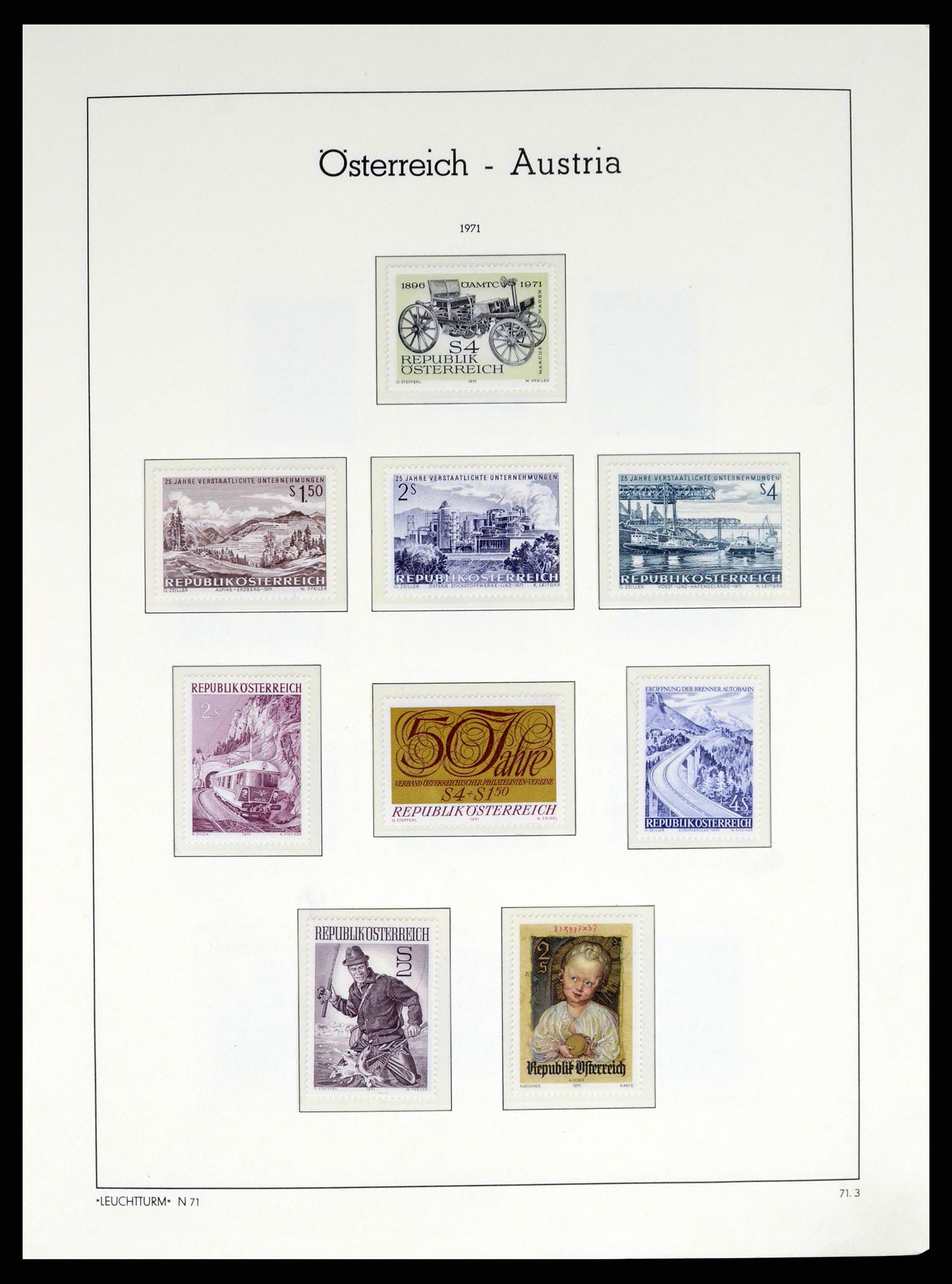 37681 034 - Postzegelverzameling 37681 Oostenrijk 1960-2018!