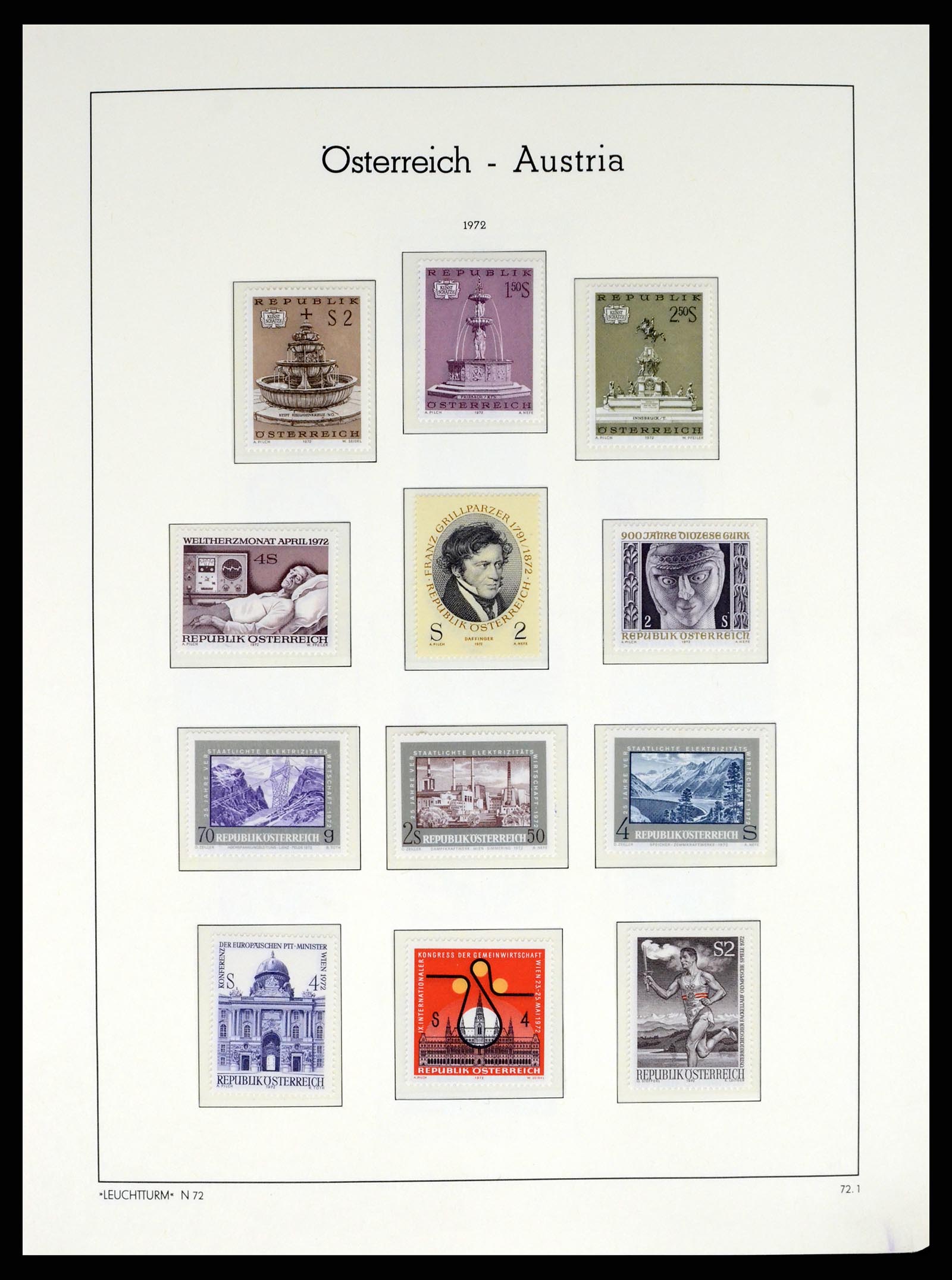 37681 035 - Postzegelverzameling 37681 Oostenrijk 1960-2018!