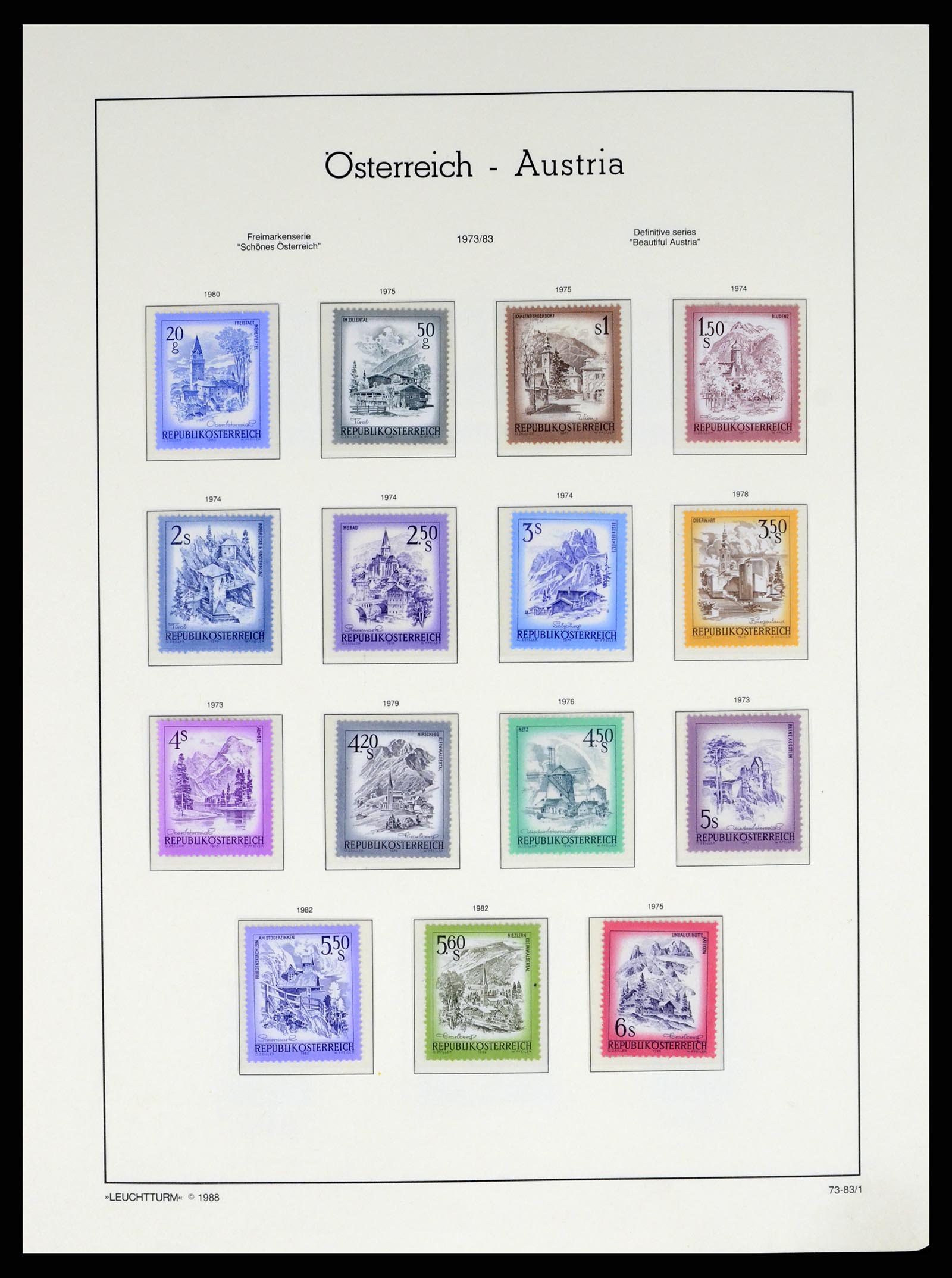 37681 040 - Postzegelverzameling 37681 Oostenrijk 1960-2018!