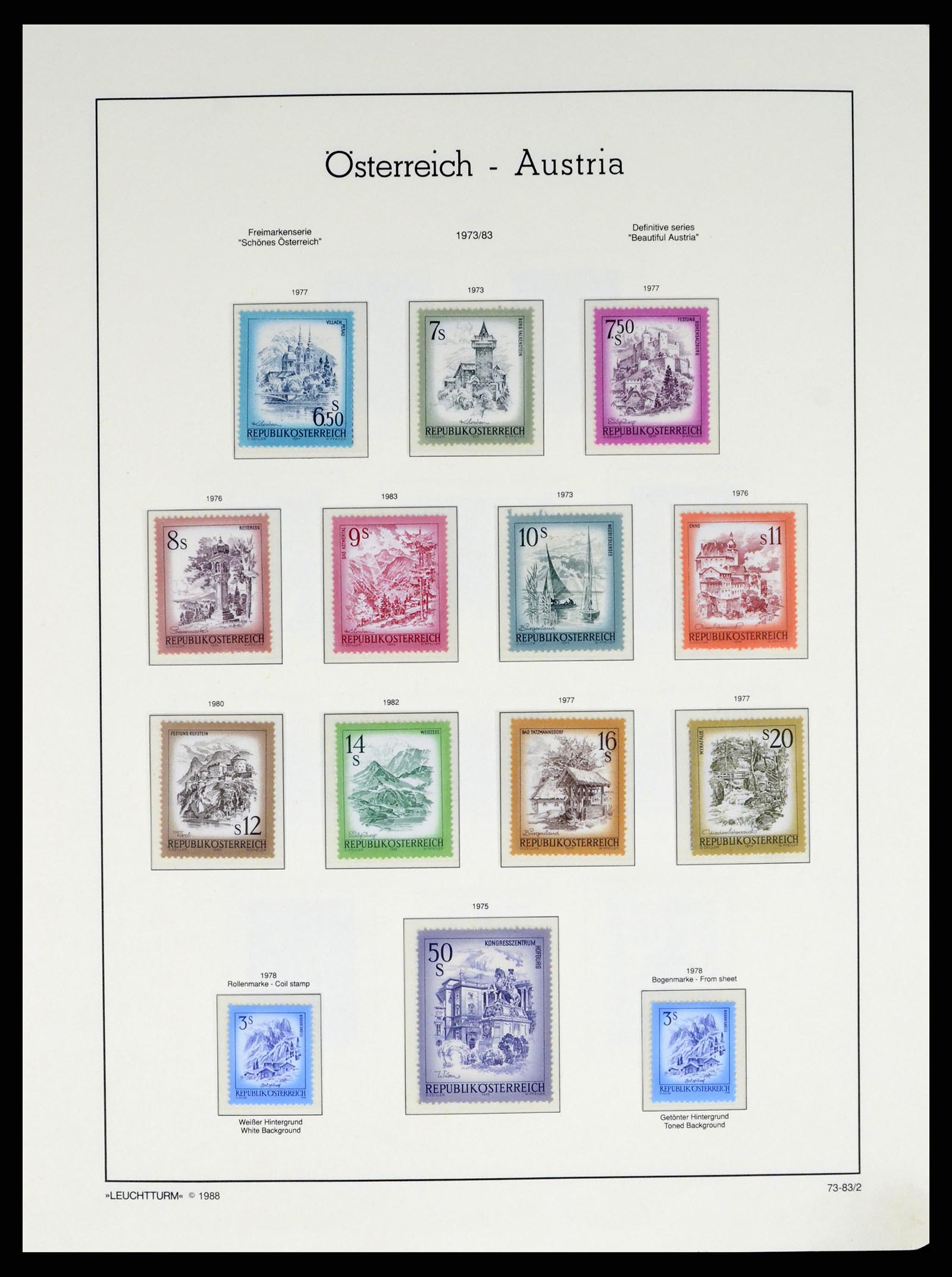 37681 041 - Stamp collection 37681 Austria 1960-2018!