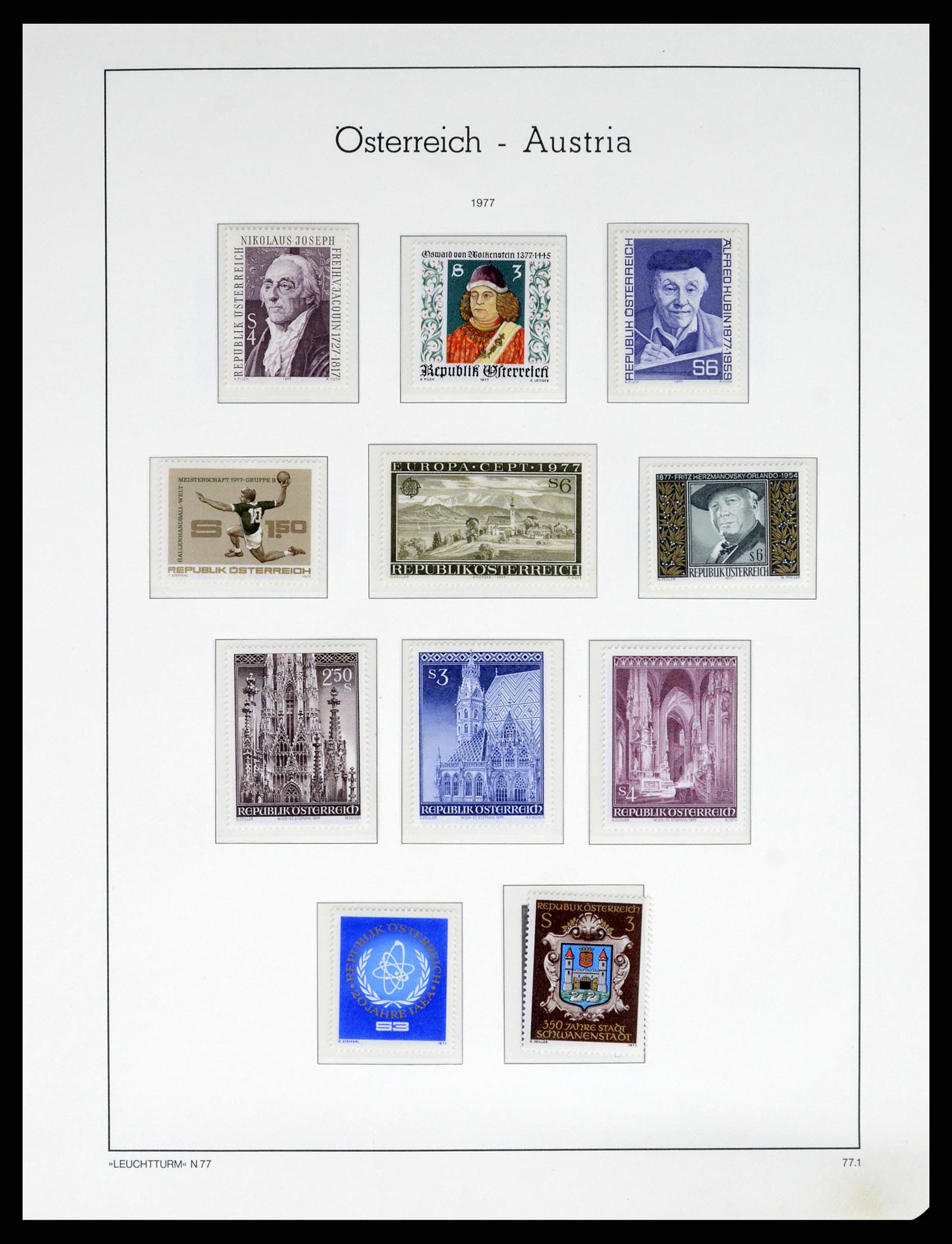 37681 052 - Postzegelverzameling 37681 Oostenrijk 1960-2018!