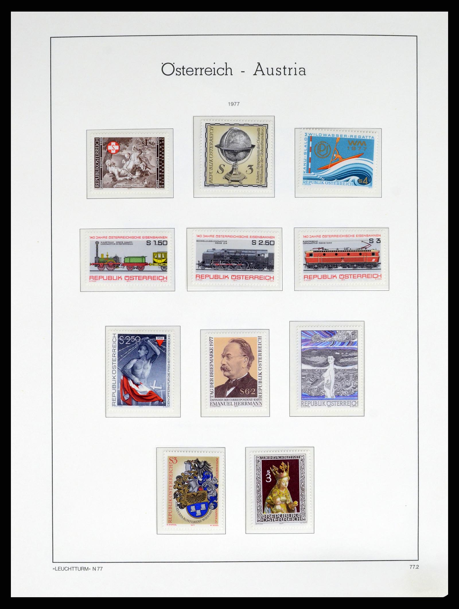 37681 053 - Postzegelverzameling 37681 Oostenrijk 1960-2018!