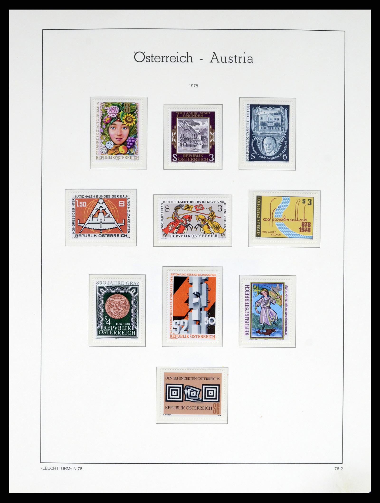 37681 056 - Postzegelverzameling 37681 Oostenrijk 1960-2018!