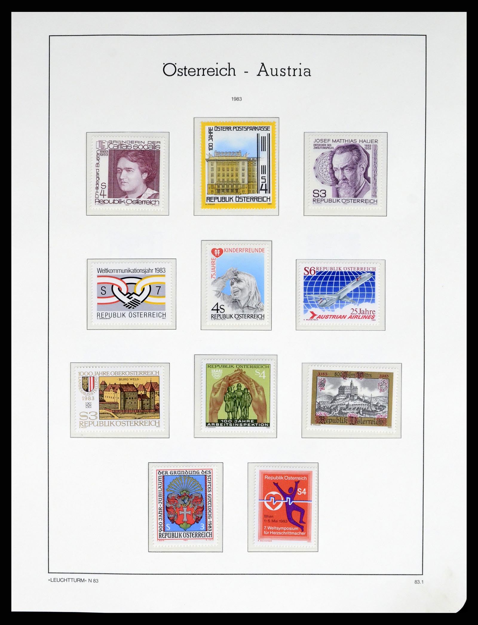 37681 072 - Stamp collection 37681 Austria 1960-2018!