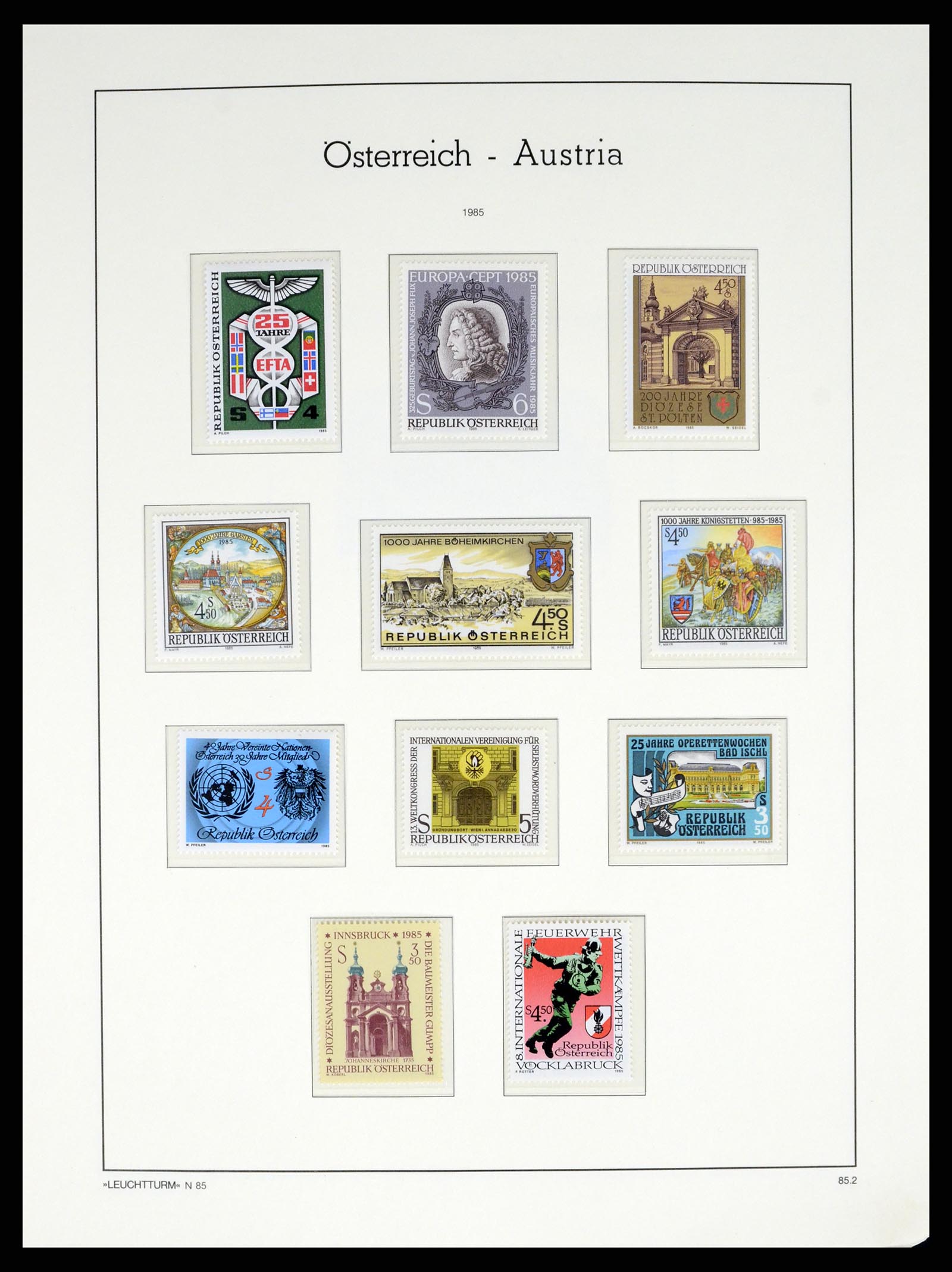 37681 080 - Stamp collection 37681 Austria 1960-2018!
