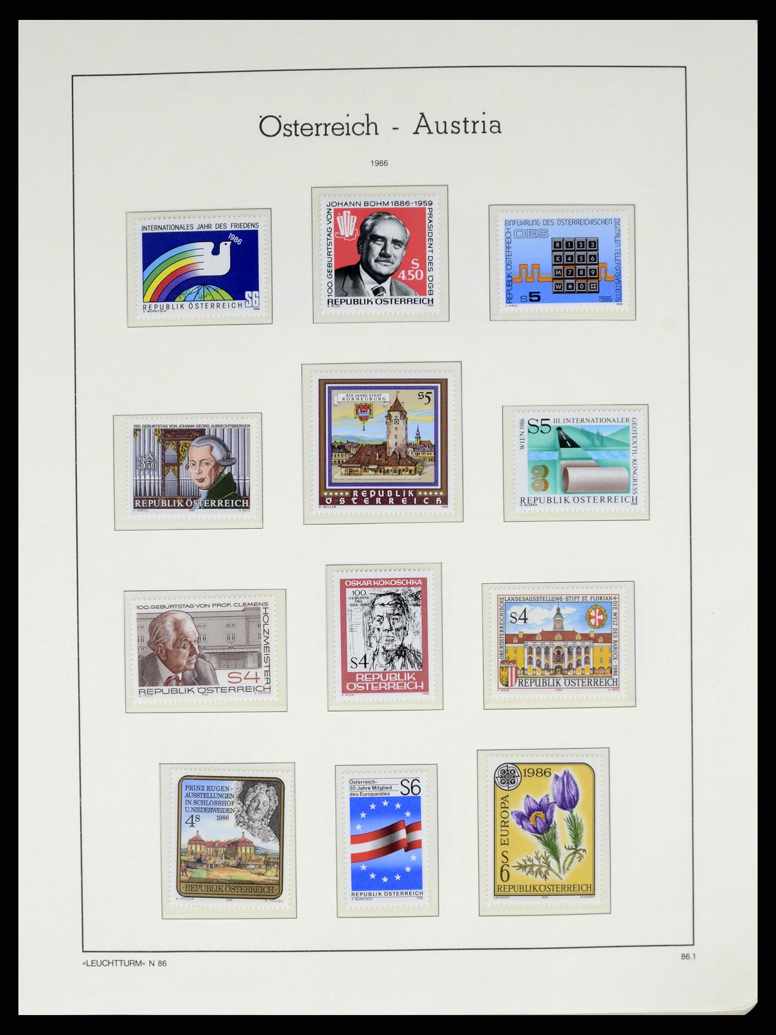 37681 083 - Stamp collection 37681 Austria 1960-2018!