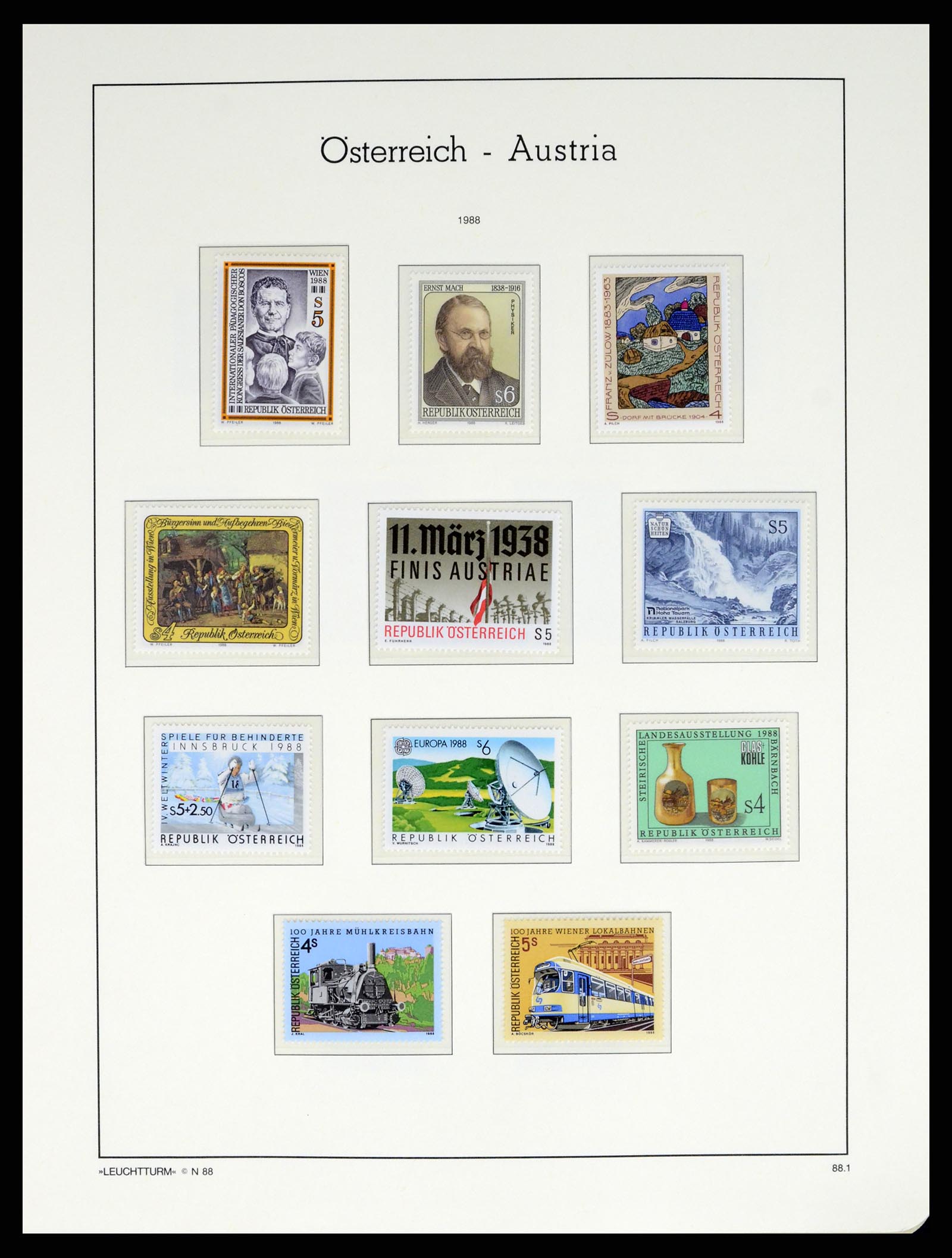 37681 091 - Stamp collection 37681 Austria 1960-2018!