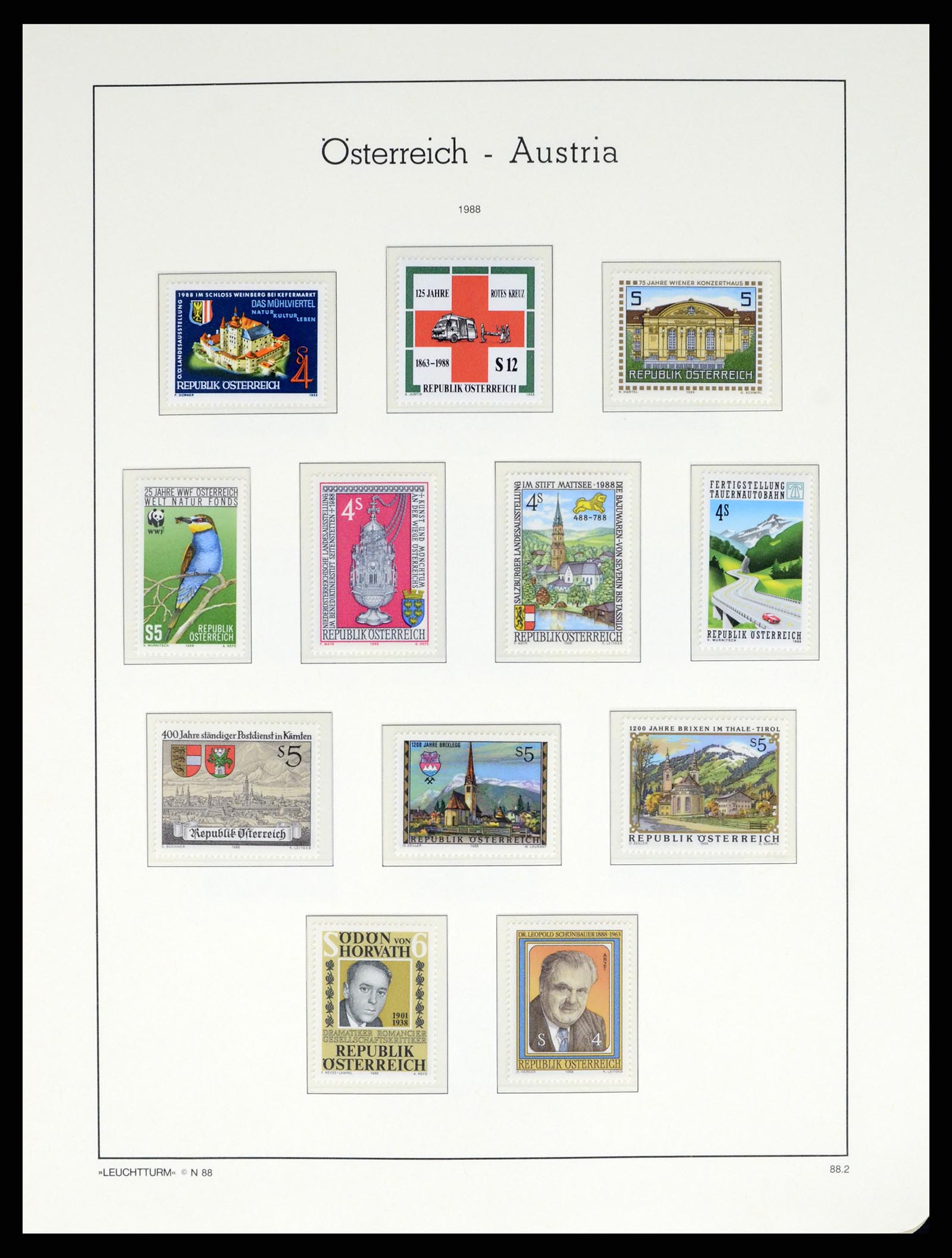 37681 092 - Stamp collection 37681 Austria 1960-2018!