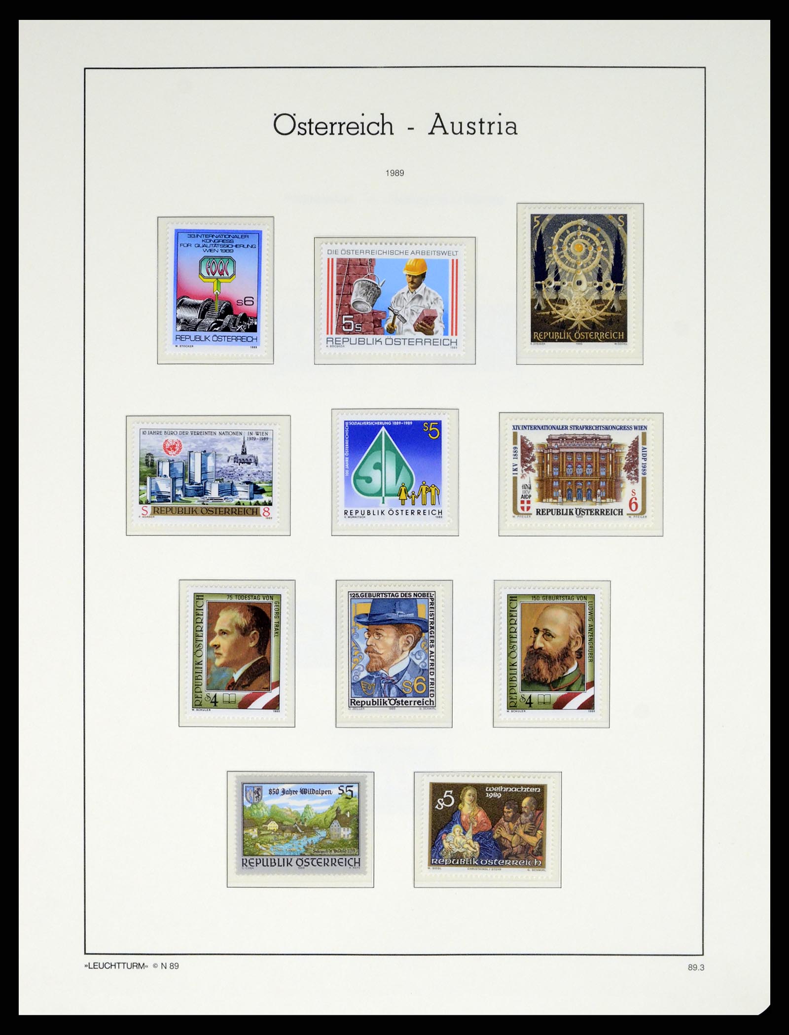 37681 097 - Stamp collection 37681 Austria 1960-2018!
