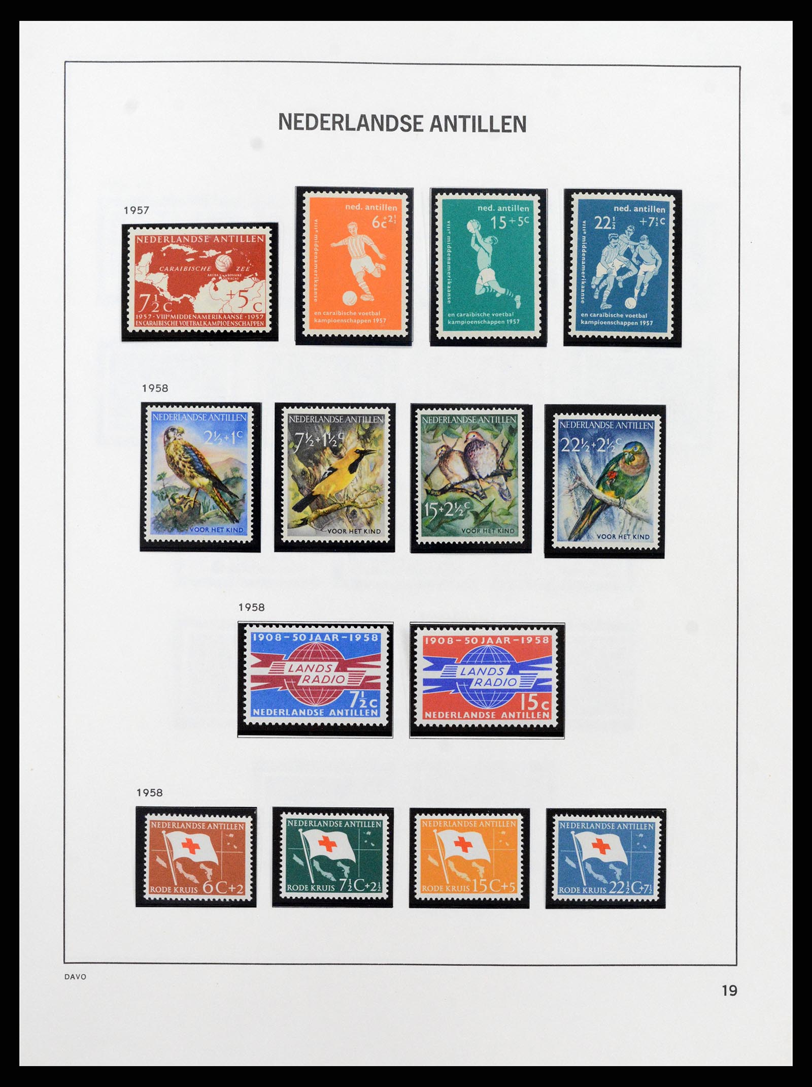 37682 008 - Postzegelverzameling 37682 Nederlandse Antillen 1949-2010.
