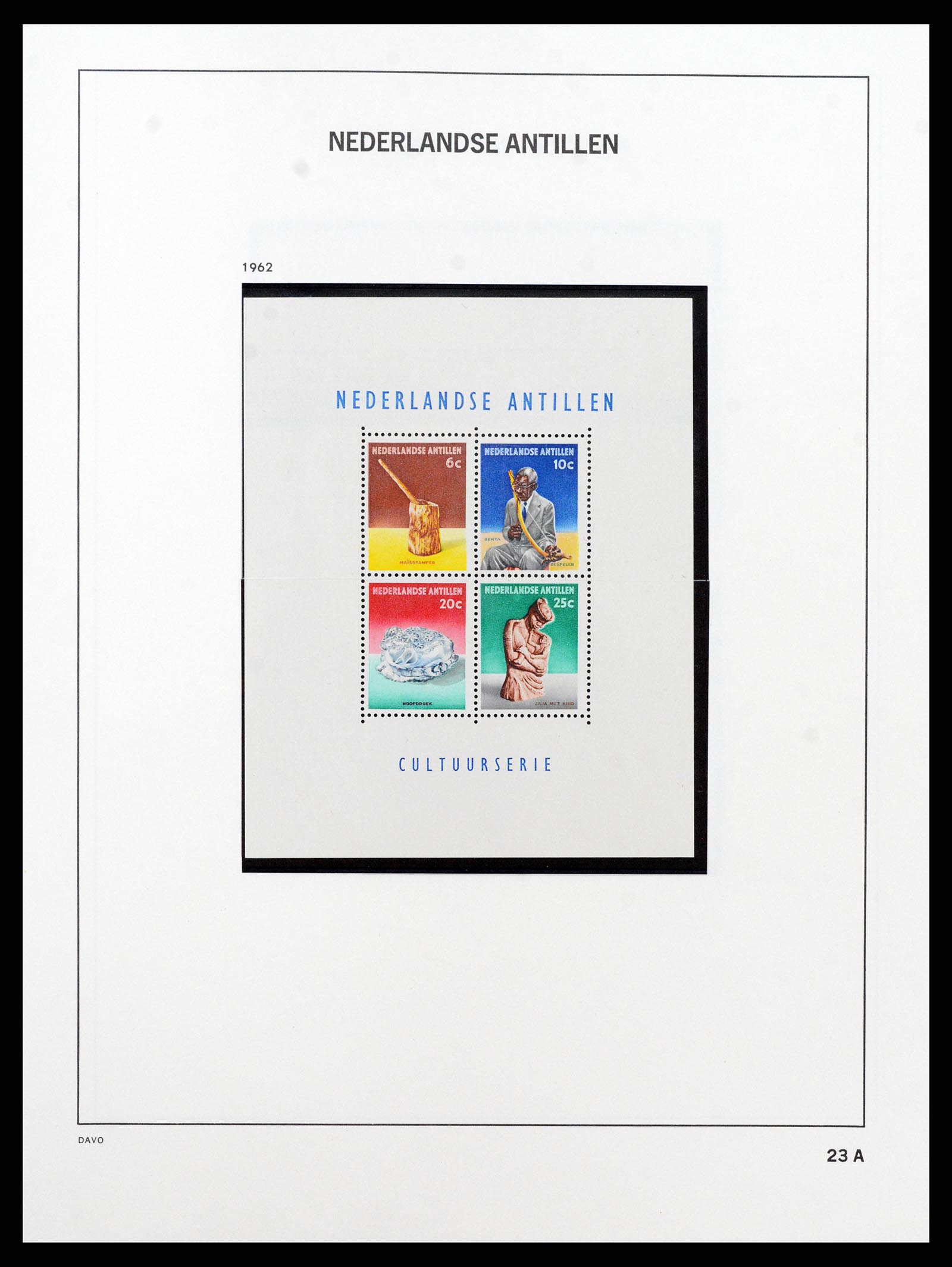 37682 013 - Postzegelverzameling 37682 Nederlandse Antillen 1949-2010.