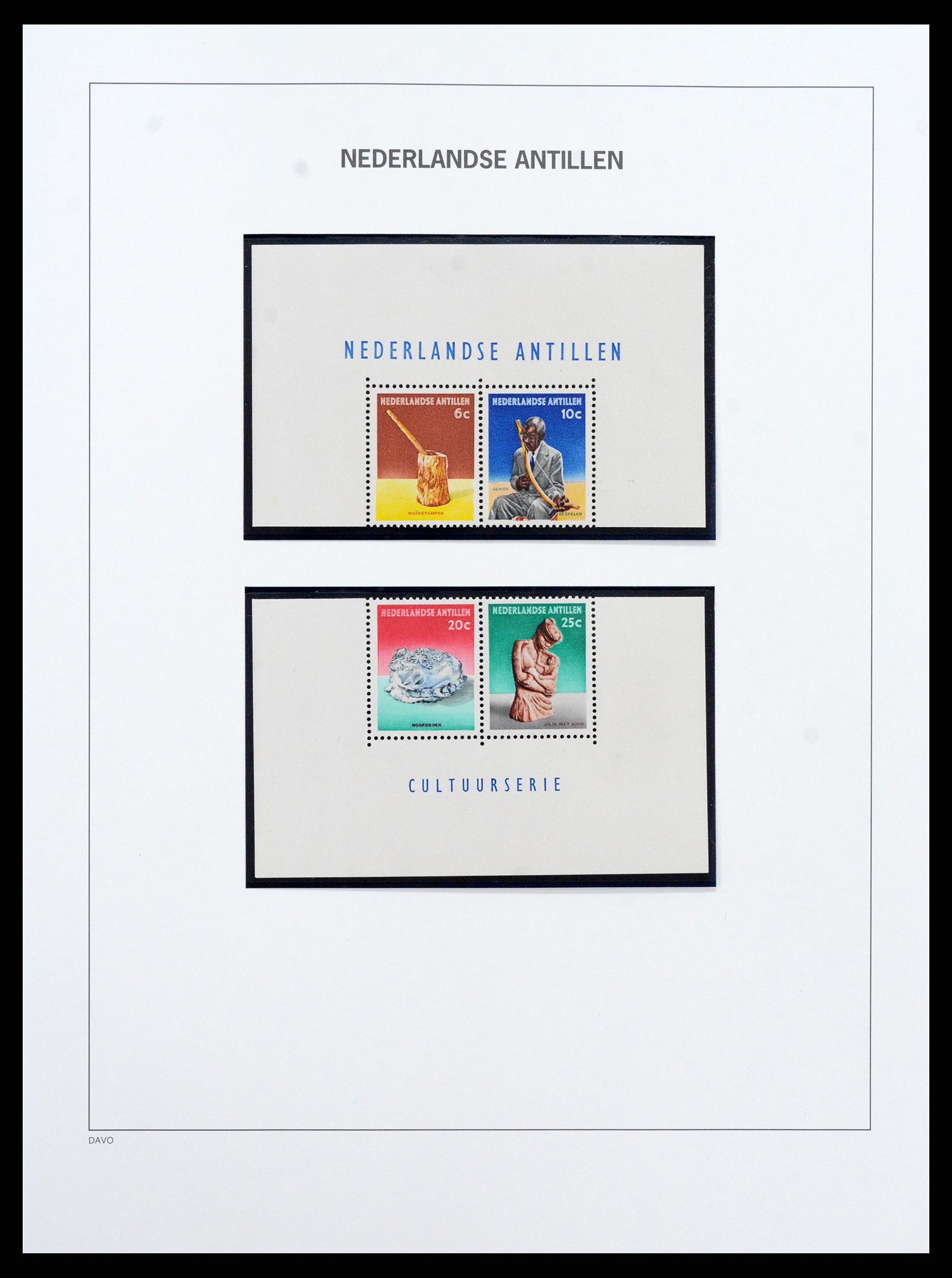 37682 014 - Stamp collection 37682 Netherlands Antilles.