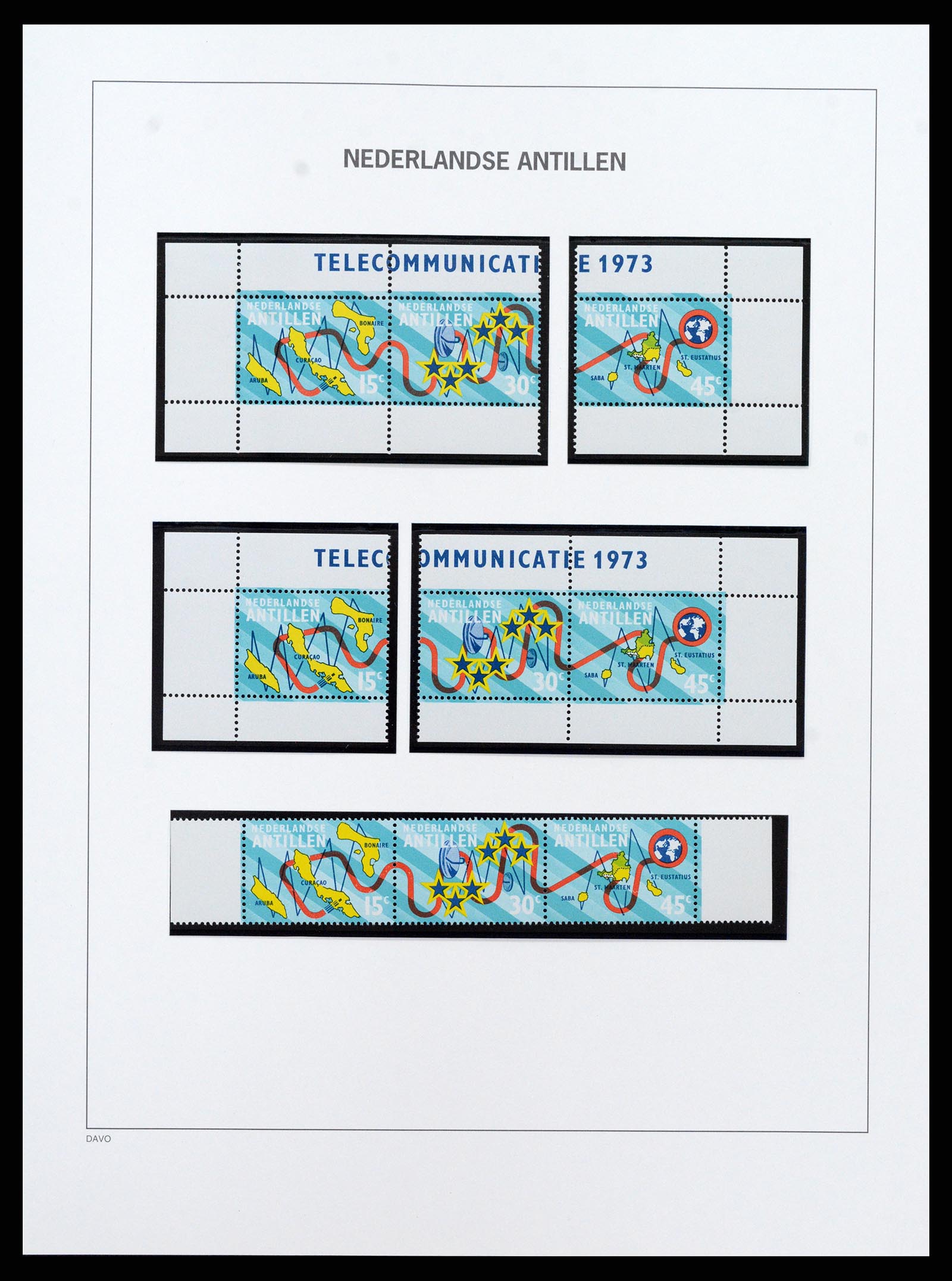 37682 032 - Stamp collection 37682 Netherlands Antilles.