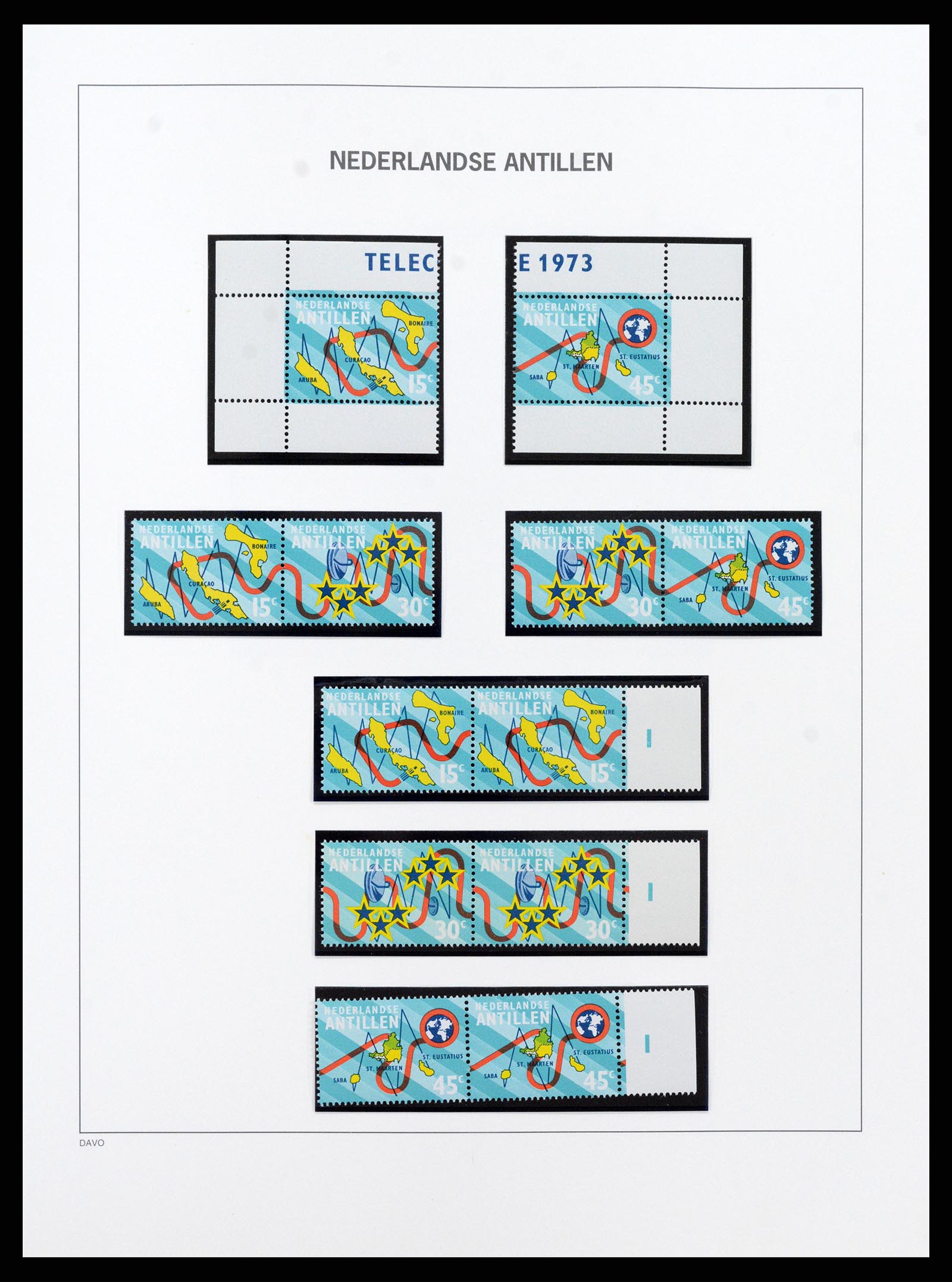 37682 034 - Stamp collection 37682 Netherlands Antilles.