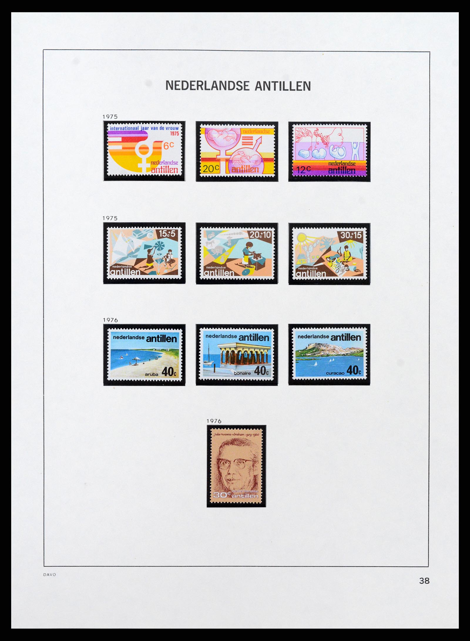 37682 044 - Stamp collection 37682 Netherlands Antilles.