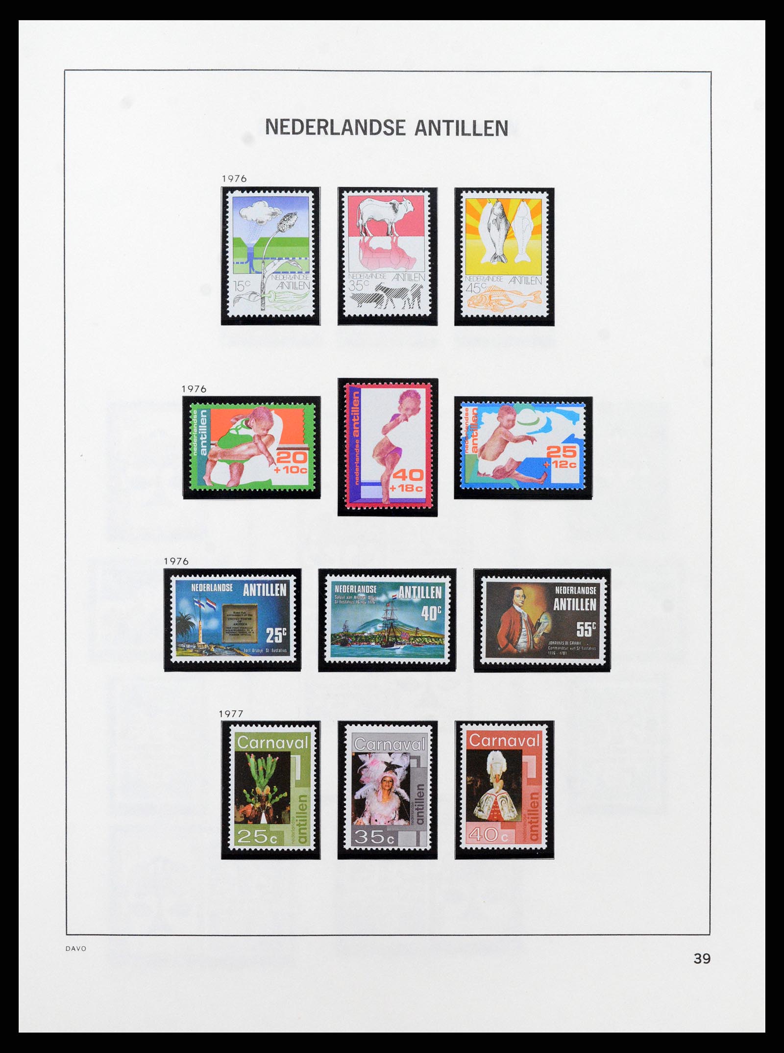 37682 049 - Stamp collection 37682 Netherlands Antilles.