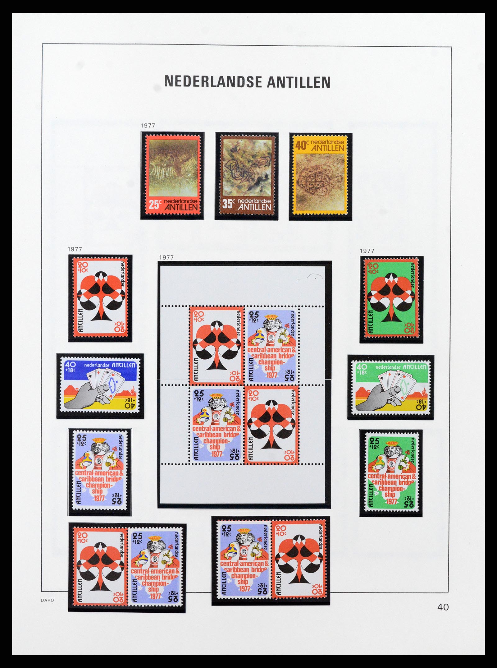 37682 050 - Stamp collection 37682 Netherlands Antilles.