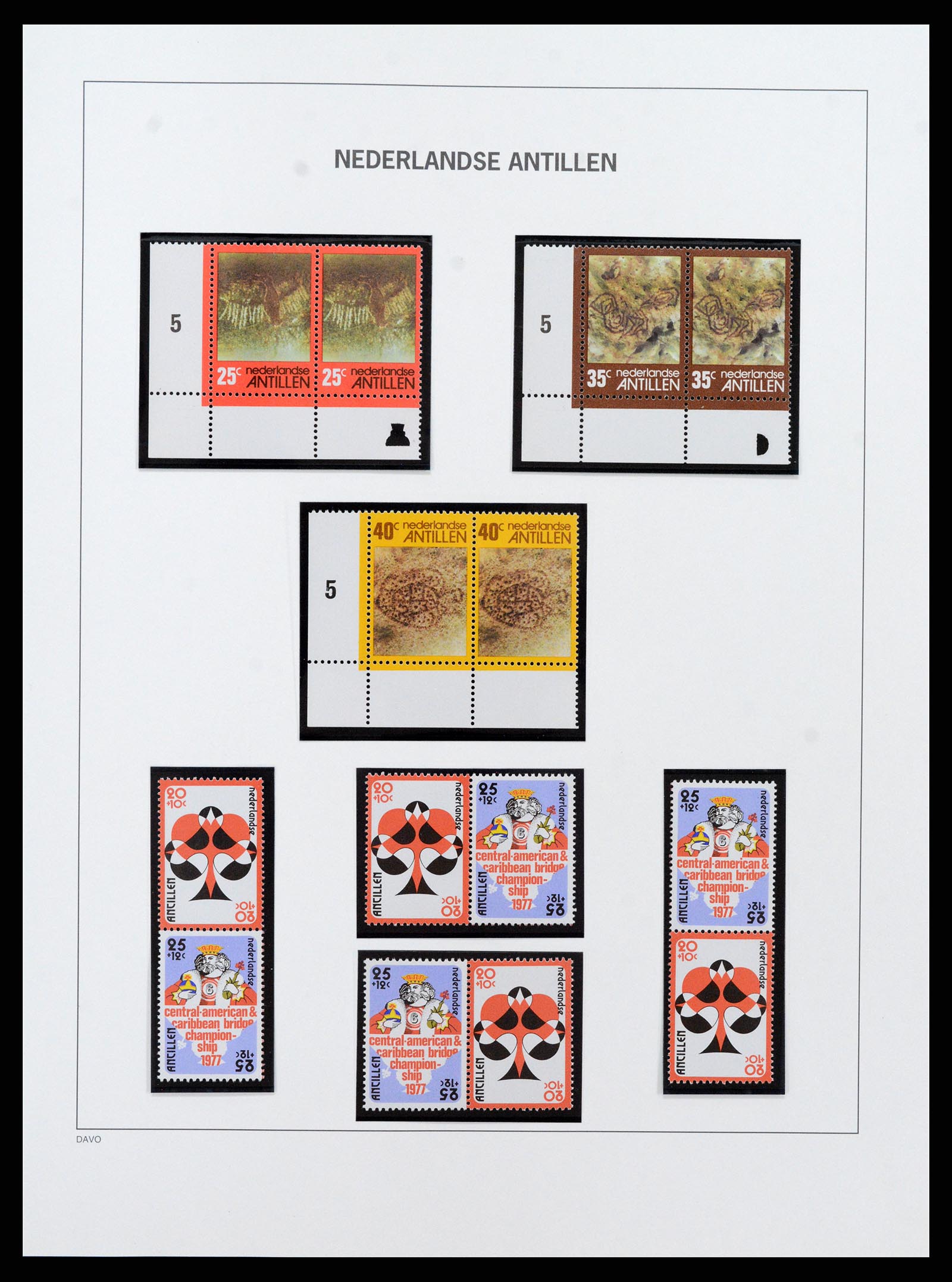 37682 052 - Stamp collection 37682 Netherlands Antilles.