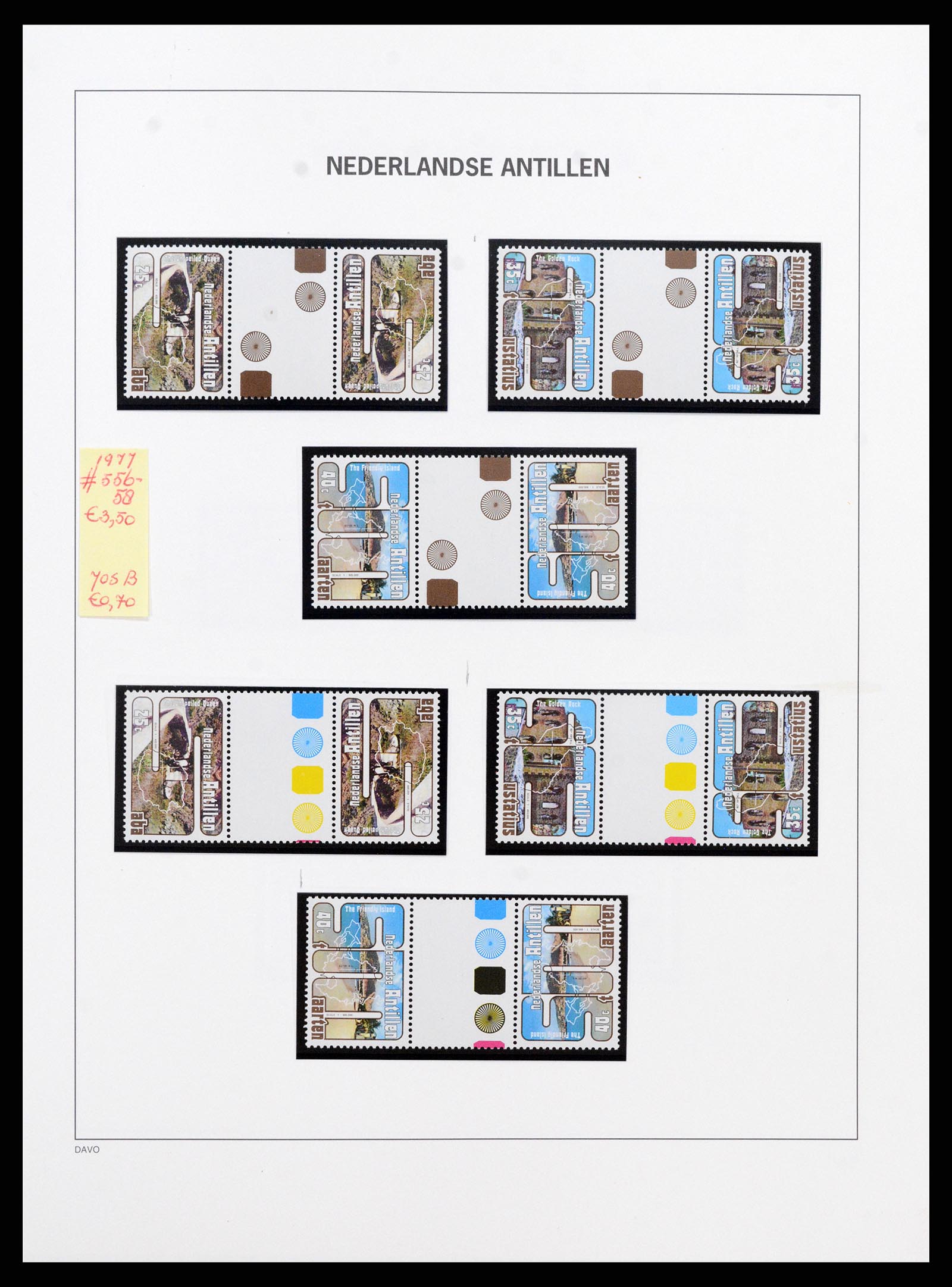 37682 058 - Stamp collection 37682 Netherlands Antilles.