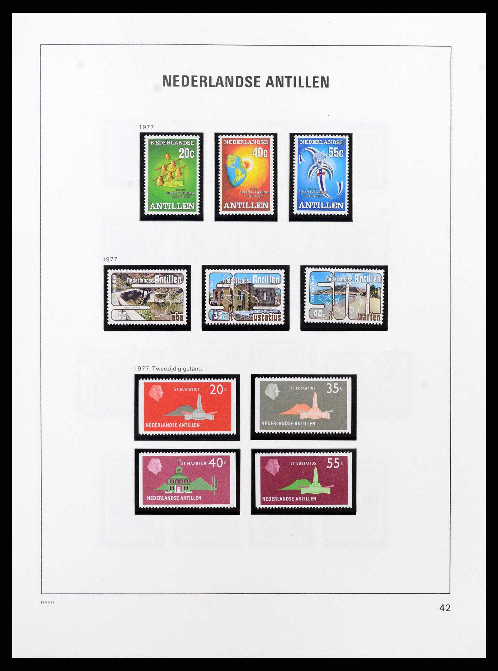 37682 059 - Stamp collection 37682 Netherlands Antilles.