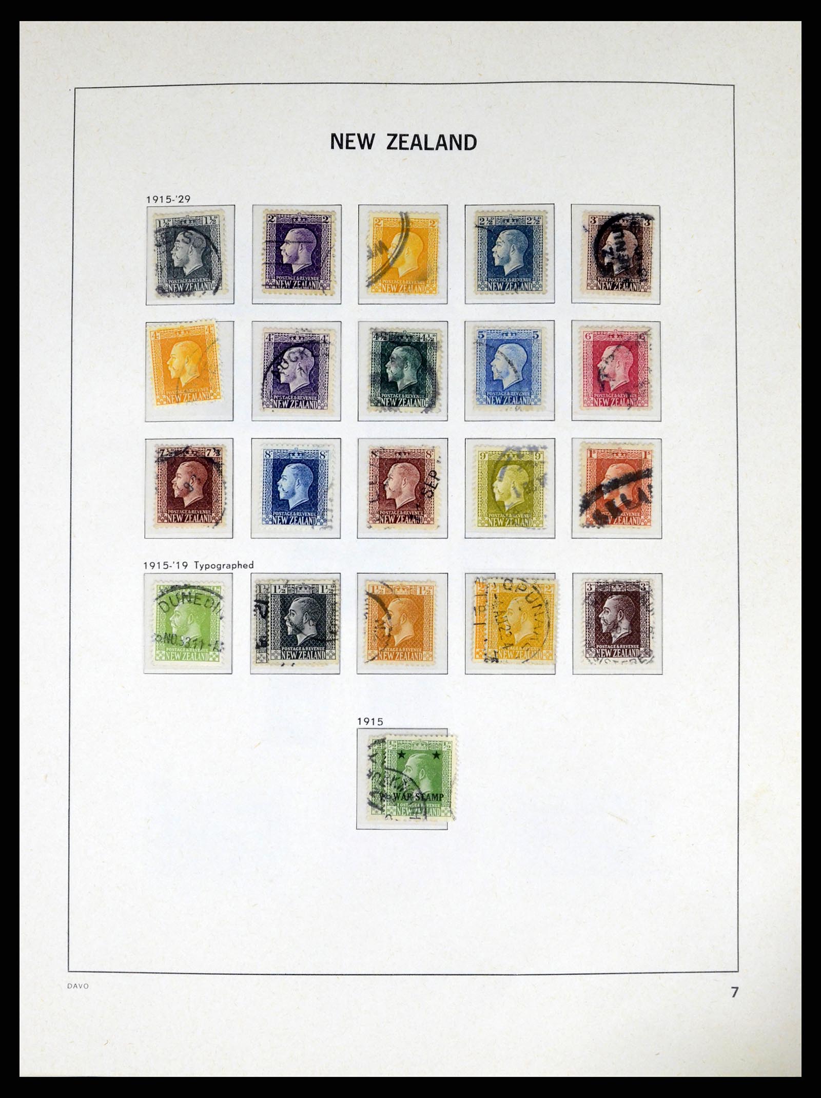 37683 008 - Stamp collection 37683 New Zealand 1855-2002.