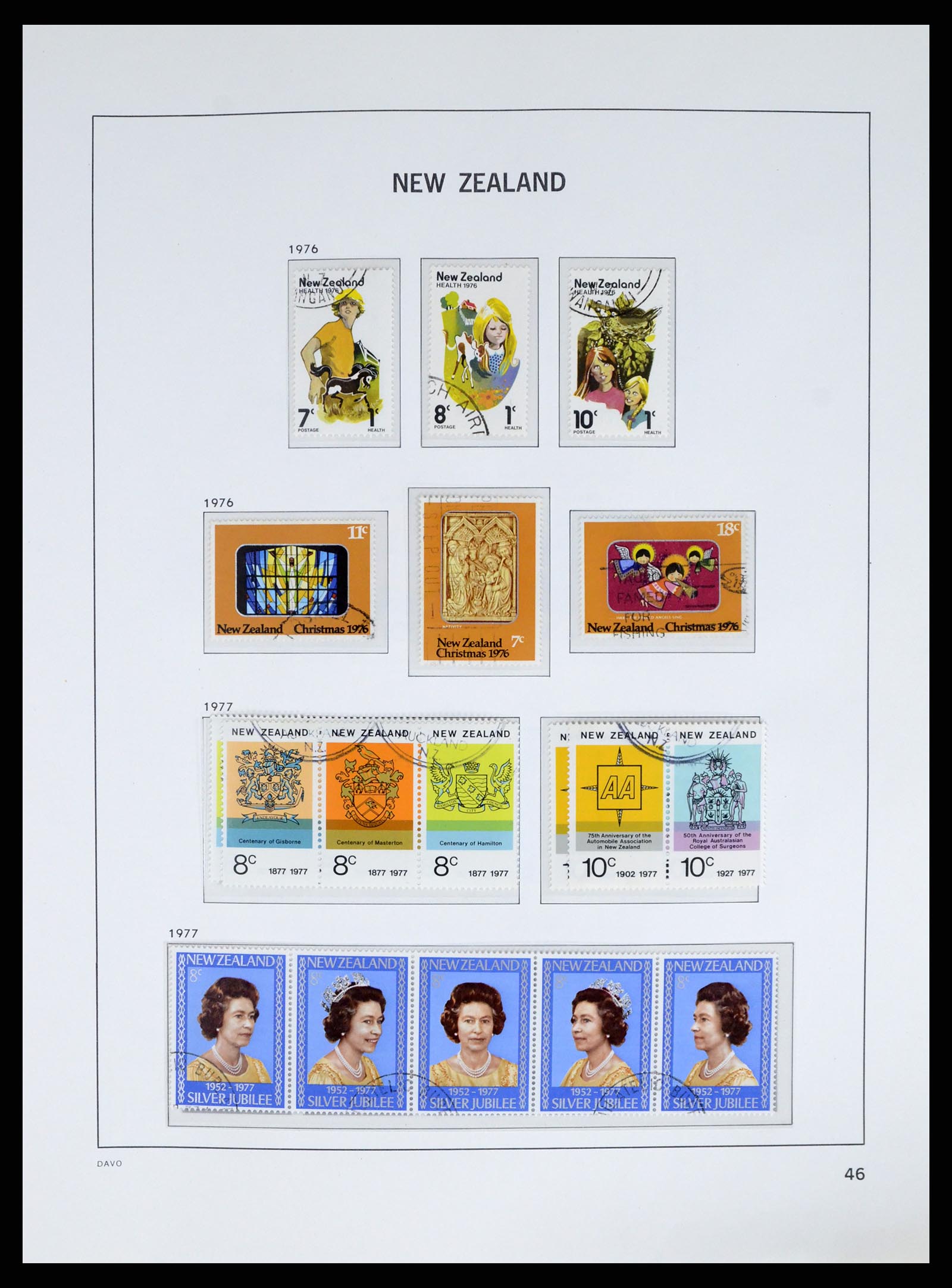 37683 049 - Postzegelverzameling 37683 Nieuw Zeeland 1855-2002.