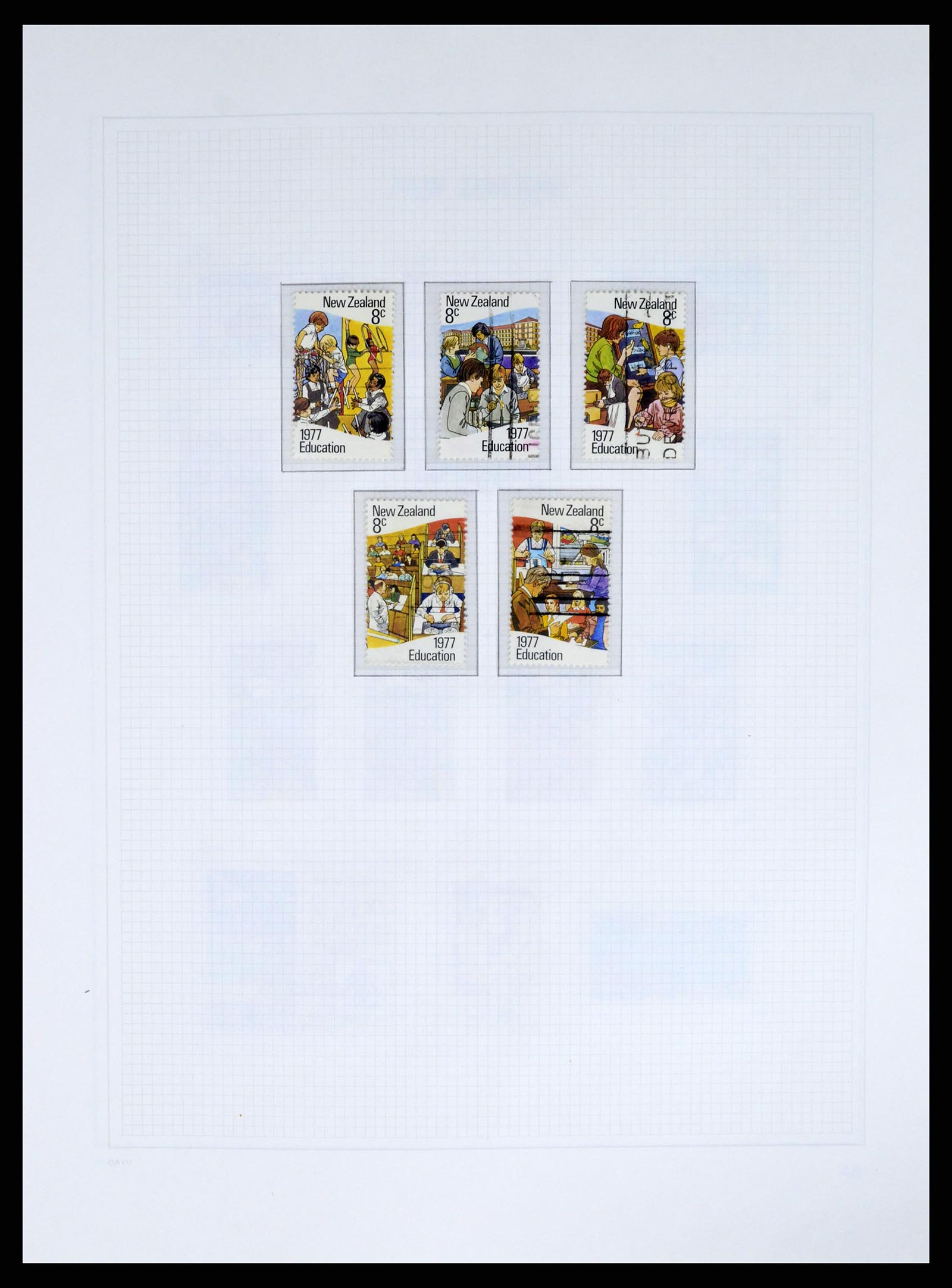 37683 052 - Postzegelverzameling 37683 Nieuw Zeeland 1855-2002.