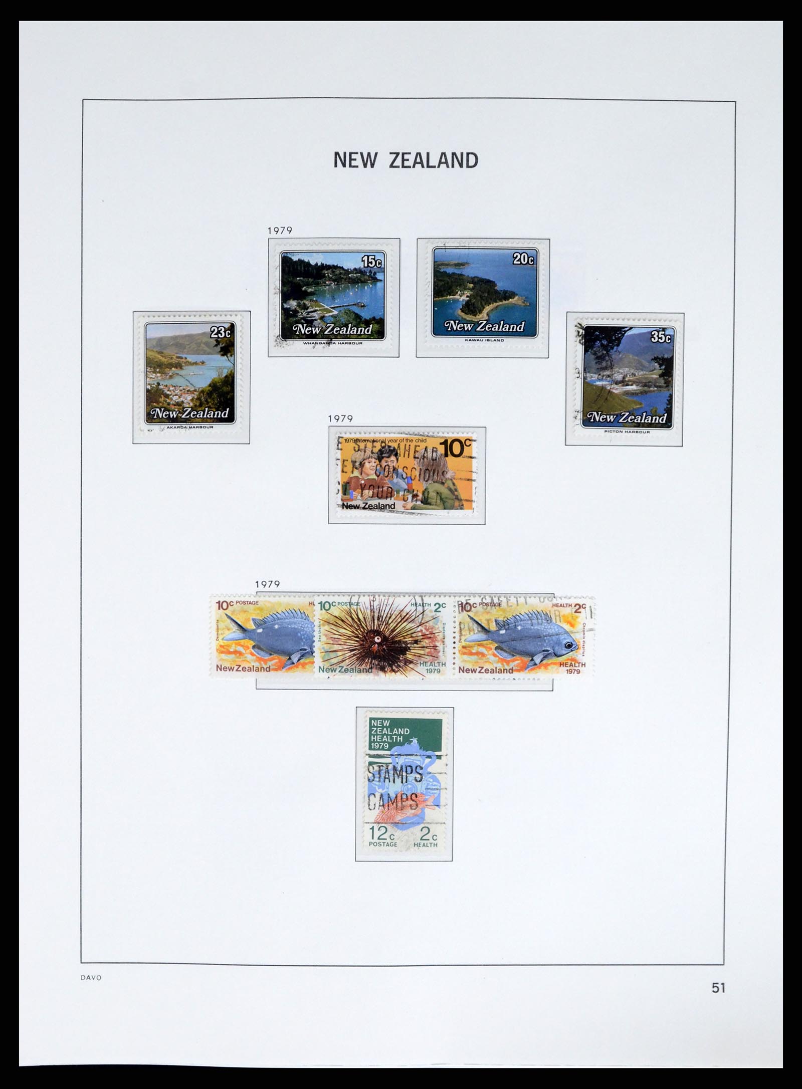 37683 058 - Postzegelverzameling 37683 Nieuw Zeeland 1855-2002.