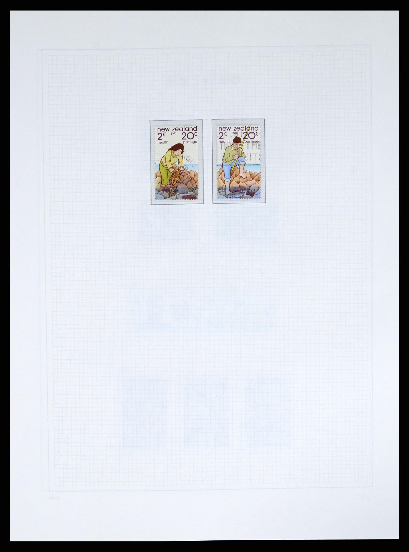 37683 066 - Postzegelverzameling 37683 Nieuw Zeeland 1855-2002.