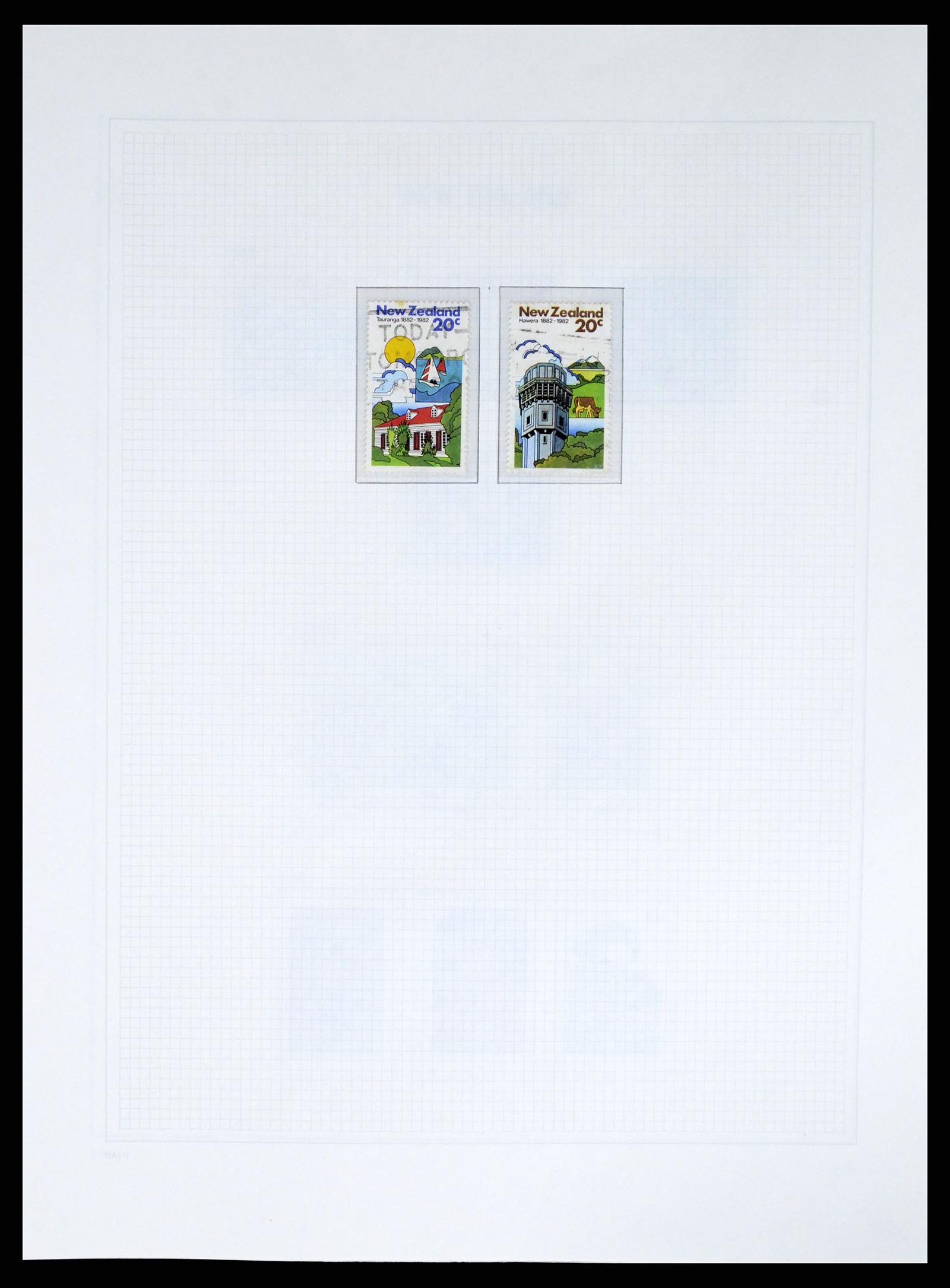37683 070 - Postzegelverzameling 37683 Nieuw Zeeland 1855-2002.